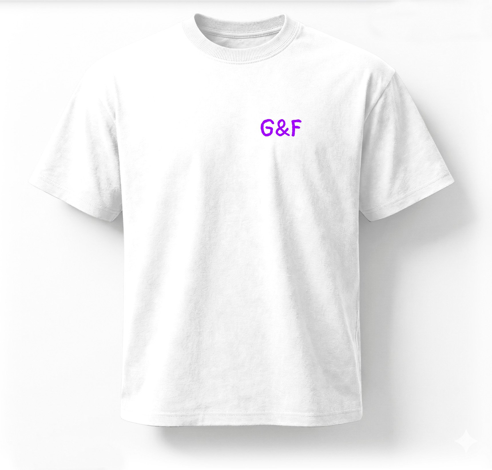 G & F - "HARDER. BETTER. FASTER. STRONGER."  (Cotton Shirt white)