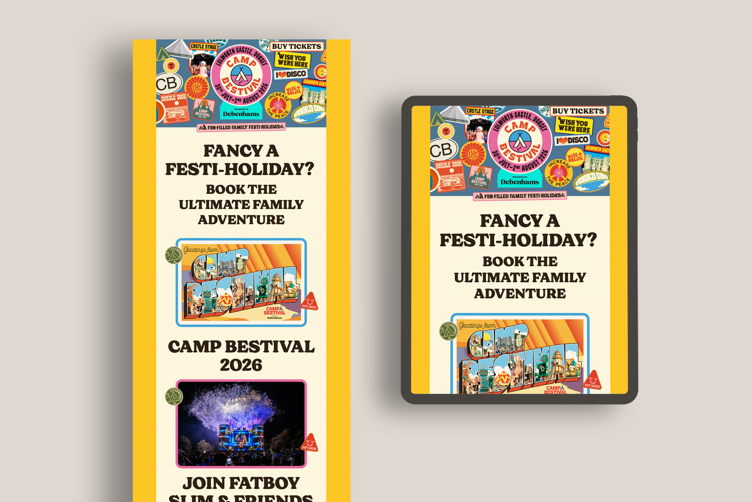 Camp Bestival_Email campaign.png