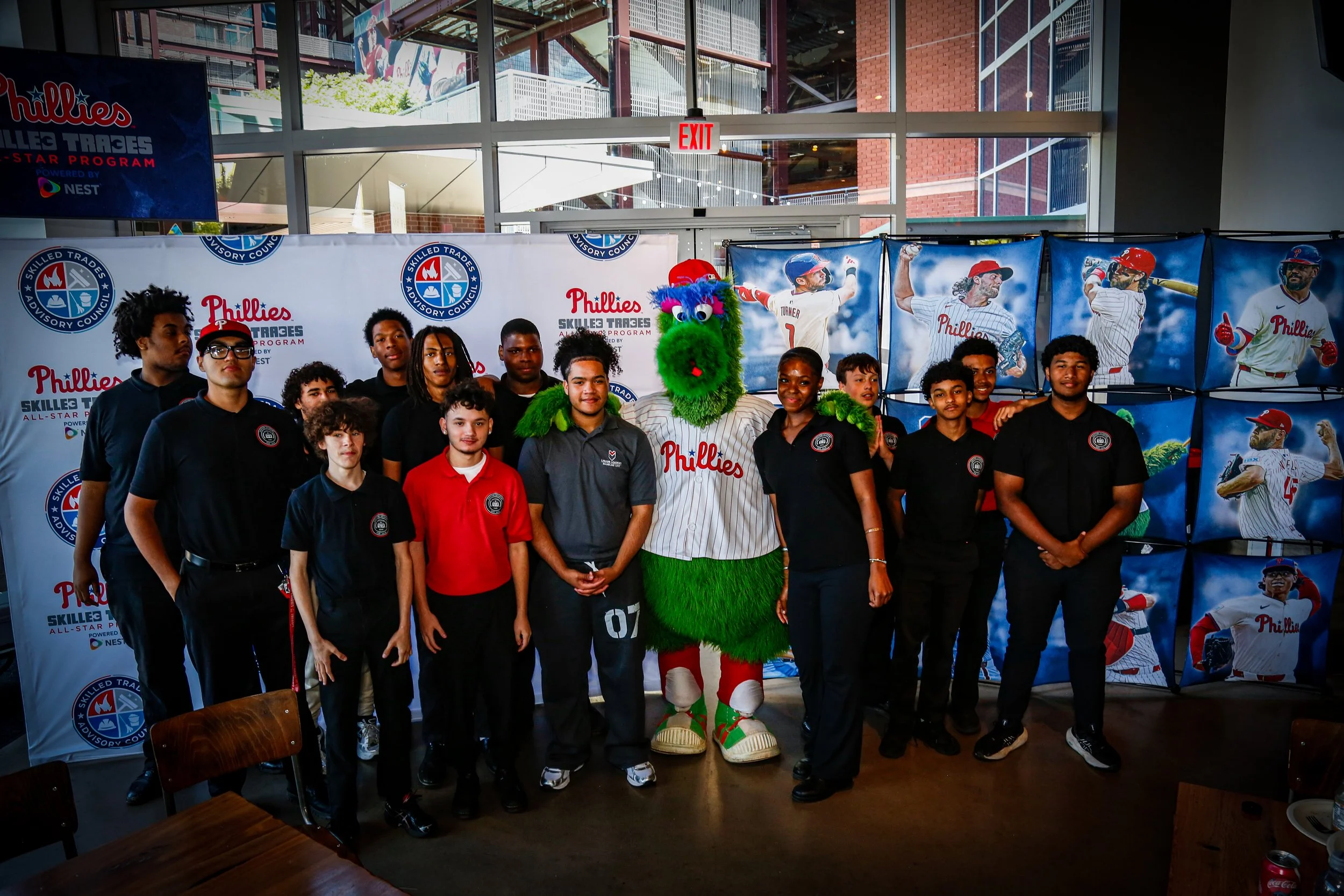 Liguori Academy Students Explore Skilled Trades Careers at Citizens Bank Park
