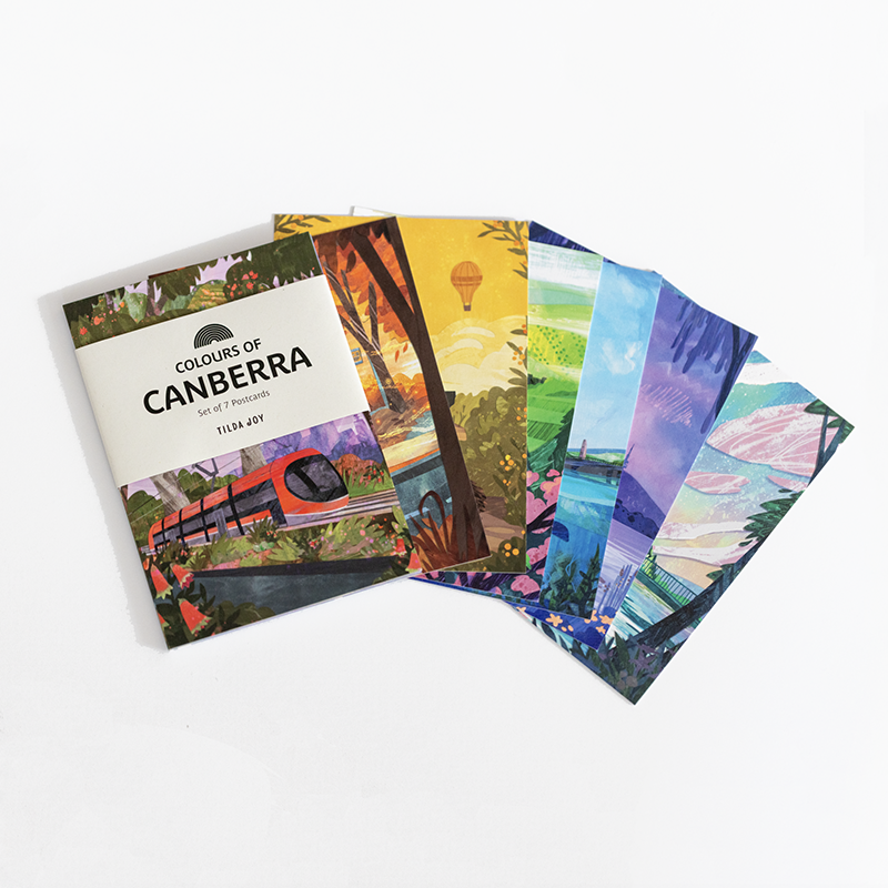 Tilda Joy Postcard Set Fan.png