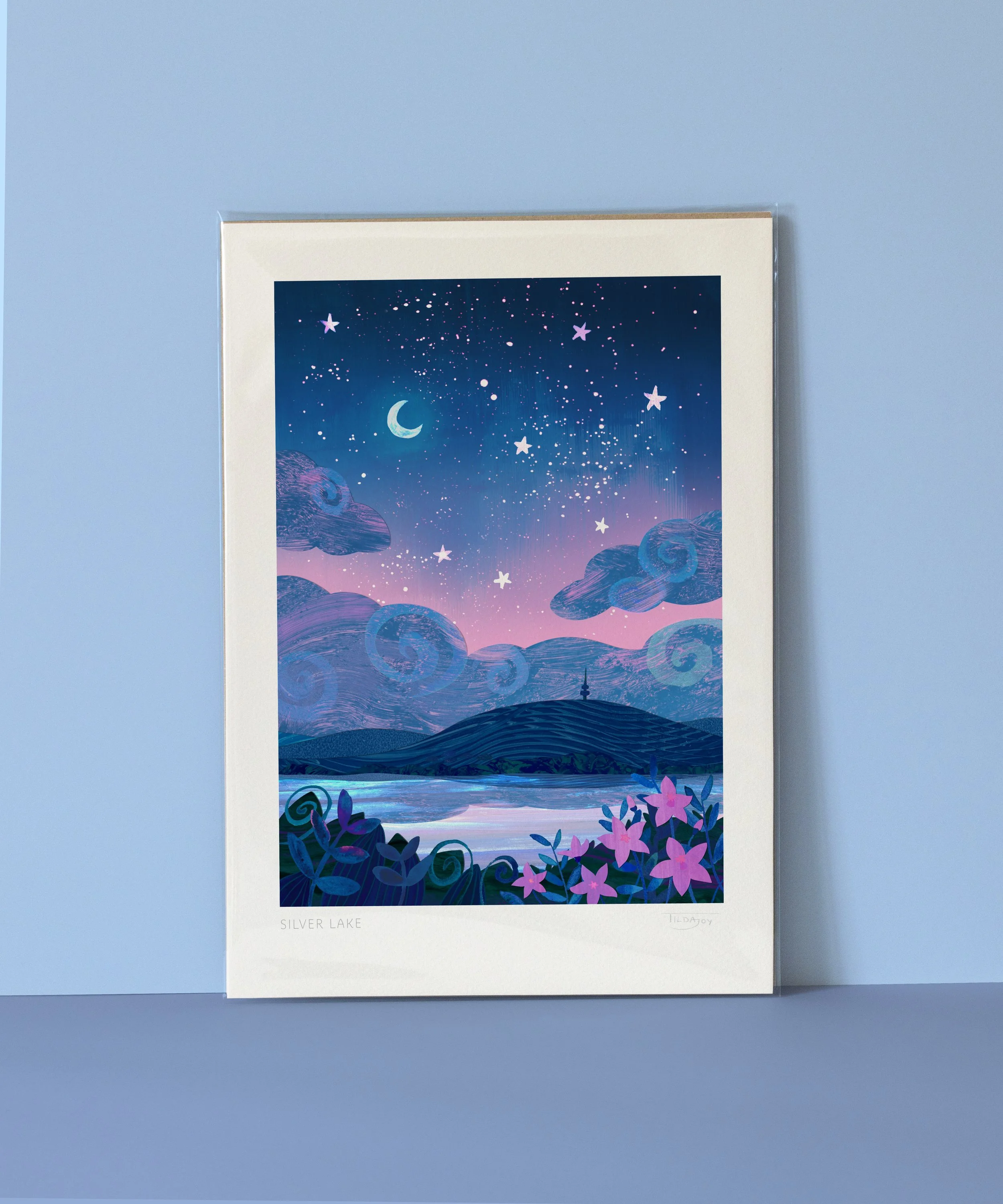 A4 Print - Silver Lake