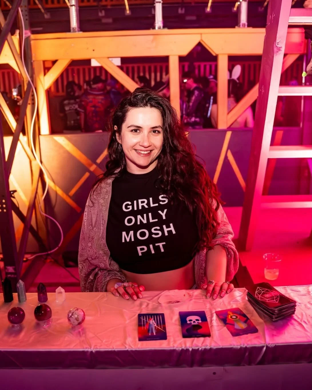 So excited to be doing tarot readings at @motorista.studio Oct 25 &amp; 26 for Macabrista alongside a spooky lineup of vendors, djs and more. 🔮✨

Come shop, dance and support an event raising funds for @sickkidsvs! 🖤

#Macabrista #SickKids #Toronto