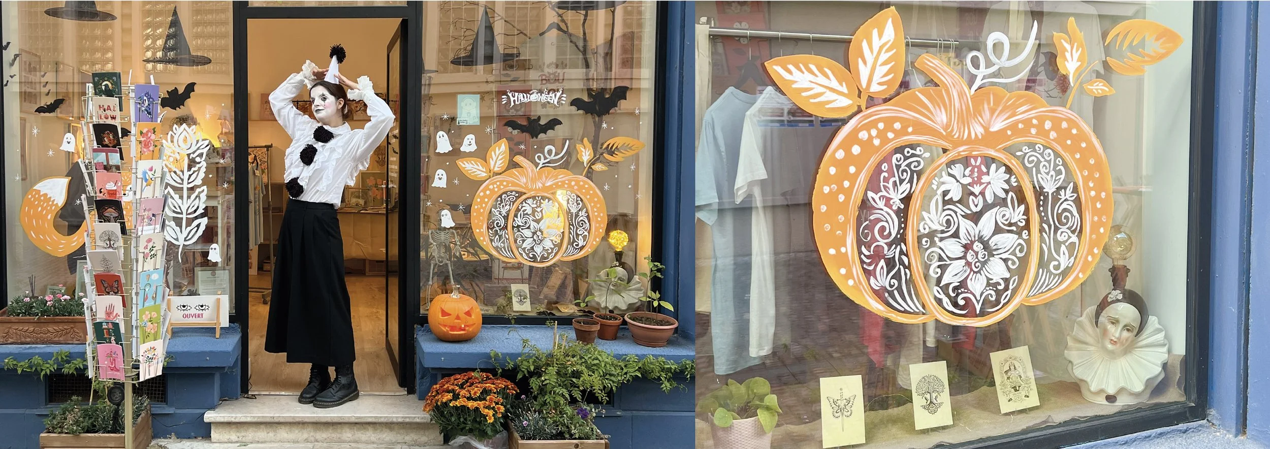 Réalisation des vitrines 2025