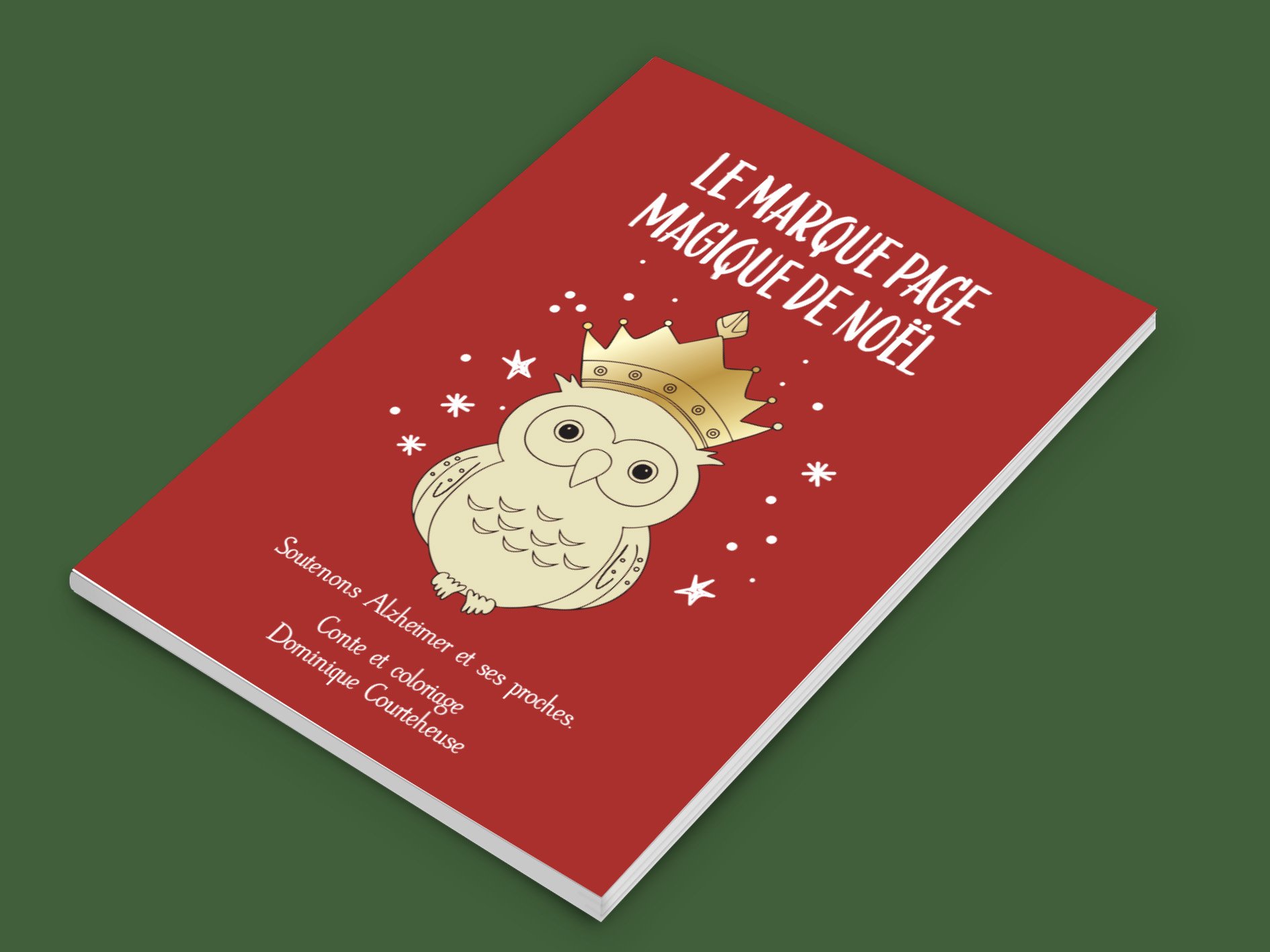 Le marque page magique de noël- Livre coloriage