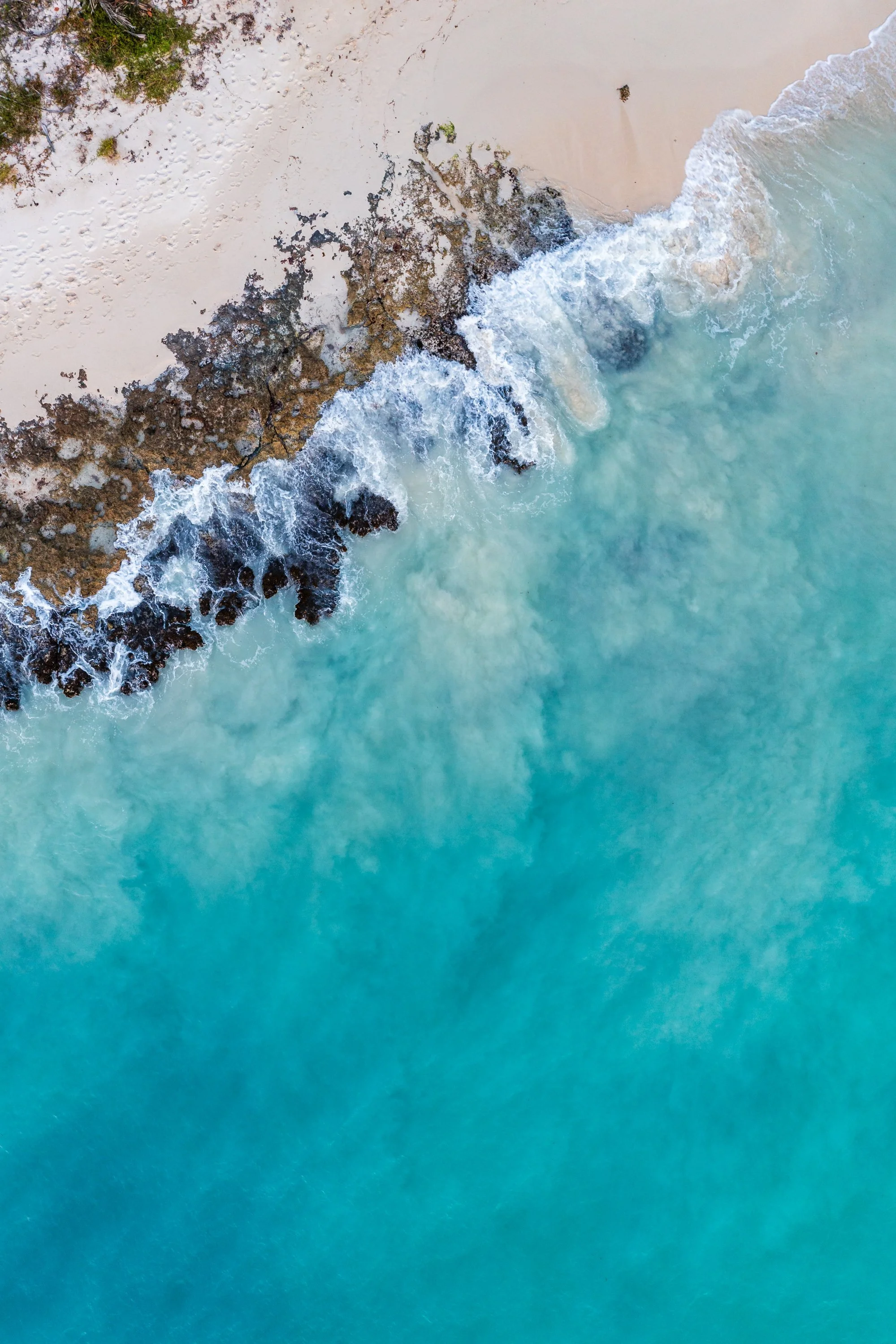 turquoise water at the beach