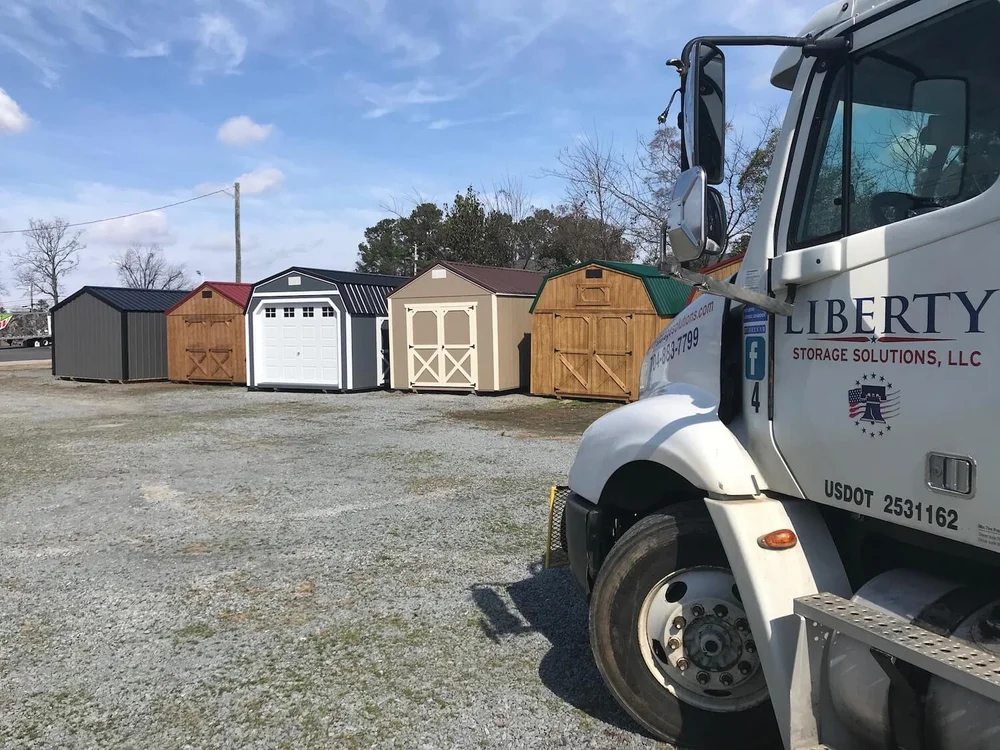 Find Liberty Sheds & More at Carolina Backyard Living Center Dunn, NC — Liberty Sheds