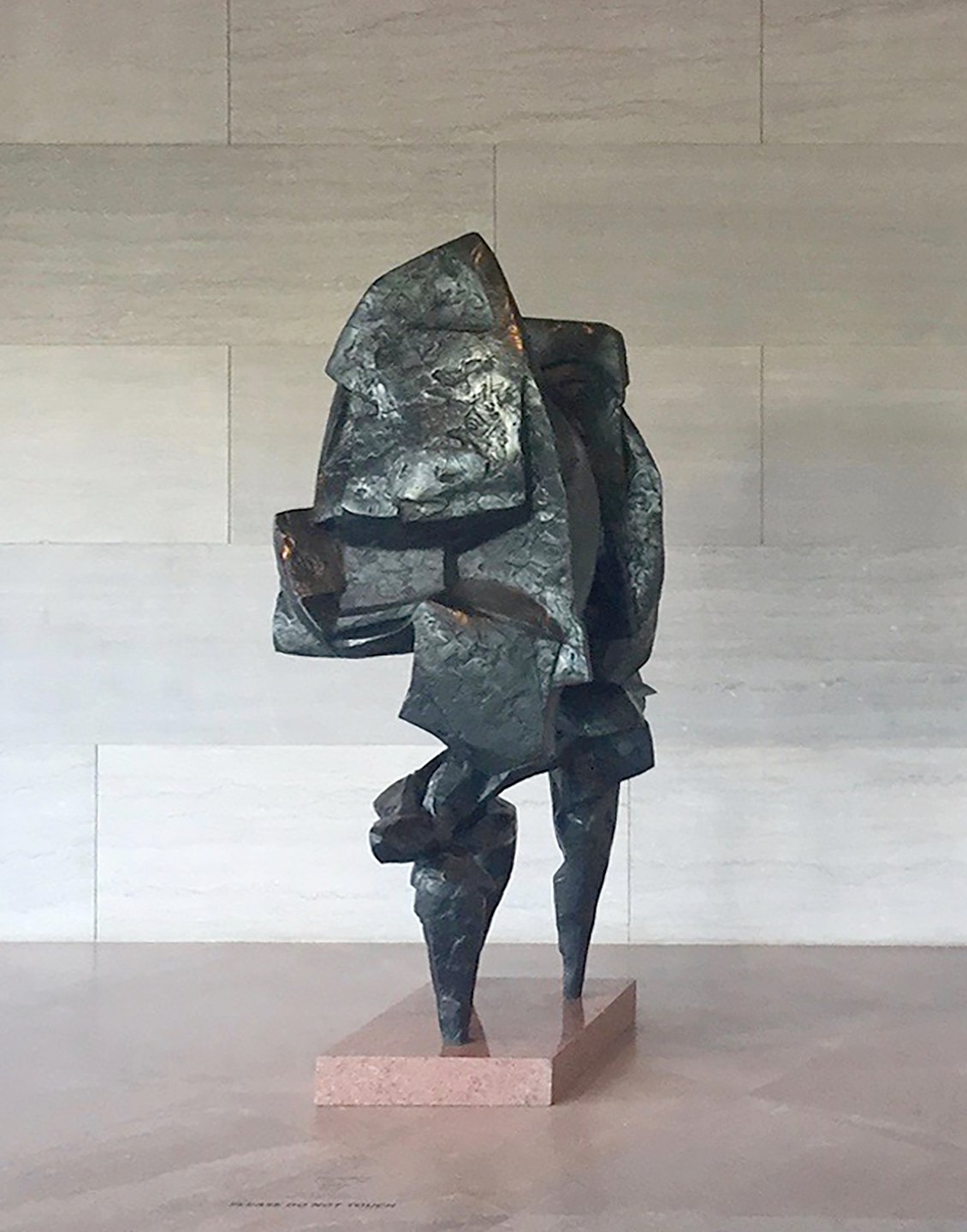   Dimitri Hadzi (1921-2006) “Scudi IV,” model 1959, cast 1961, bronze.    Collection of the National Gallery of Art   , Washington, DC. Gift of Cynthia Hadzi in honor of Dimitri Hadzi (2016.17.1)  