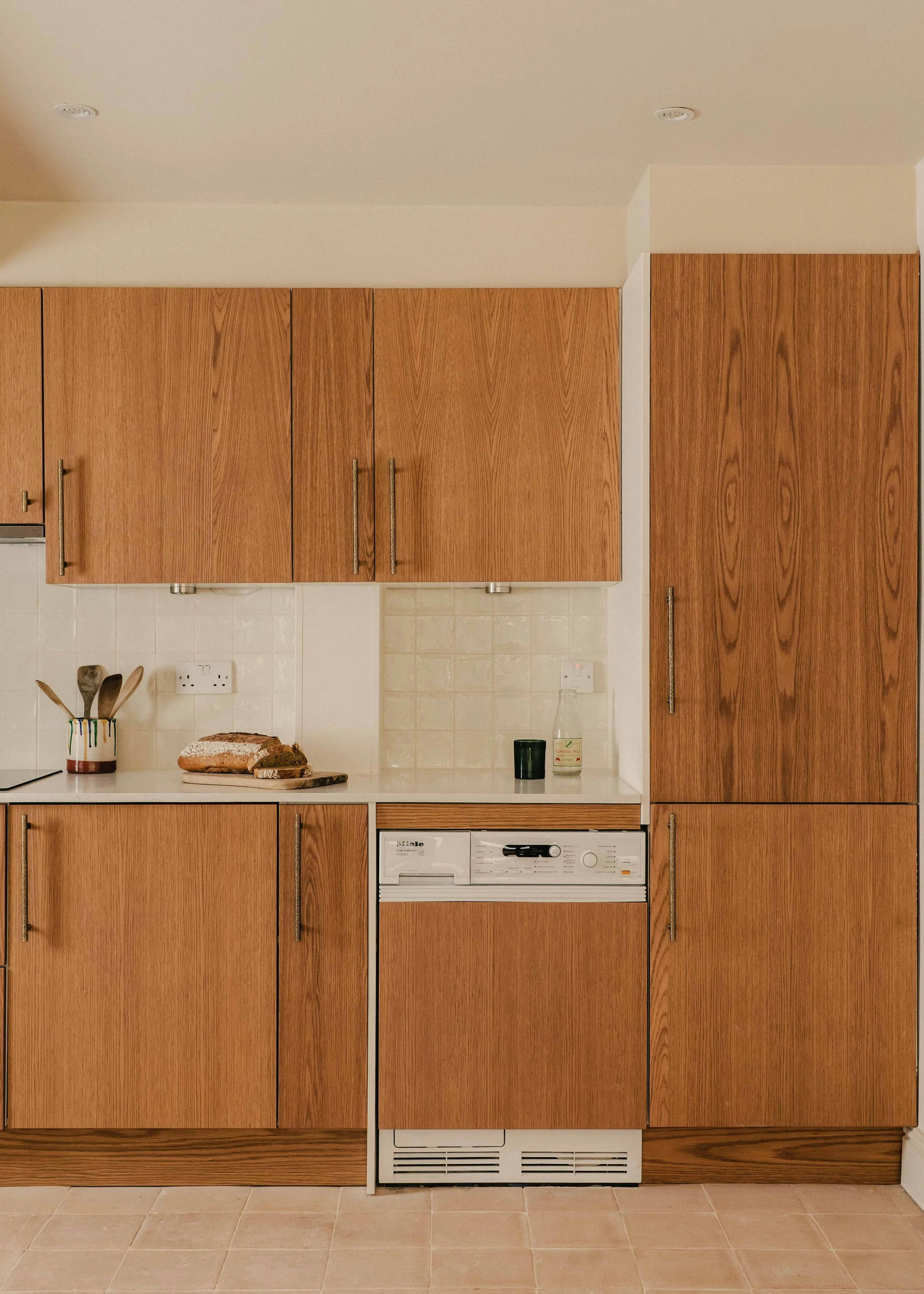 Solid Oak Kitchen Fronts on Ikea Metod carcasses. 