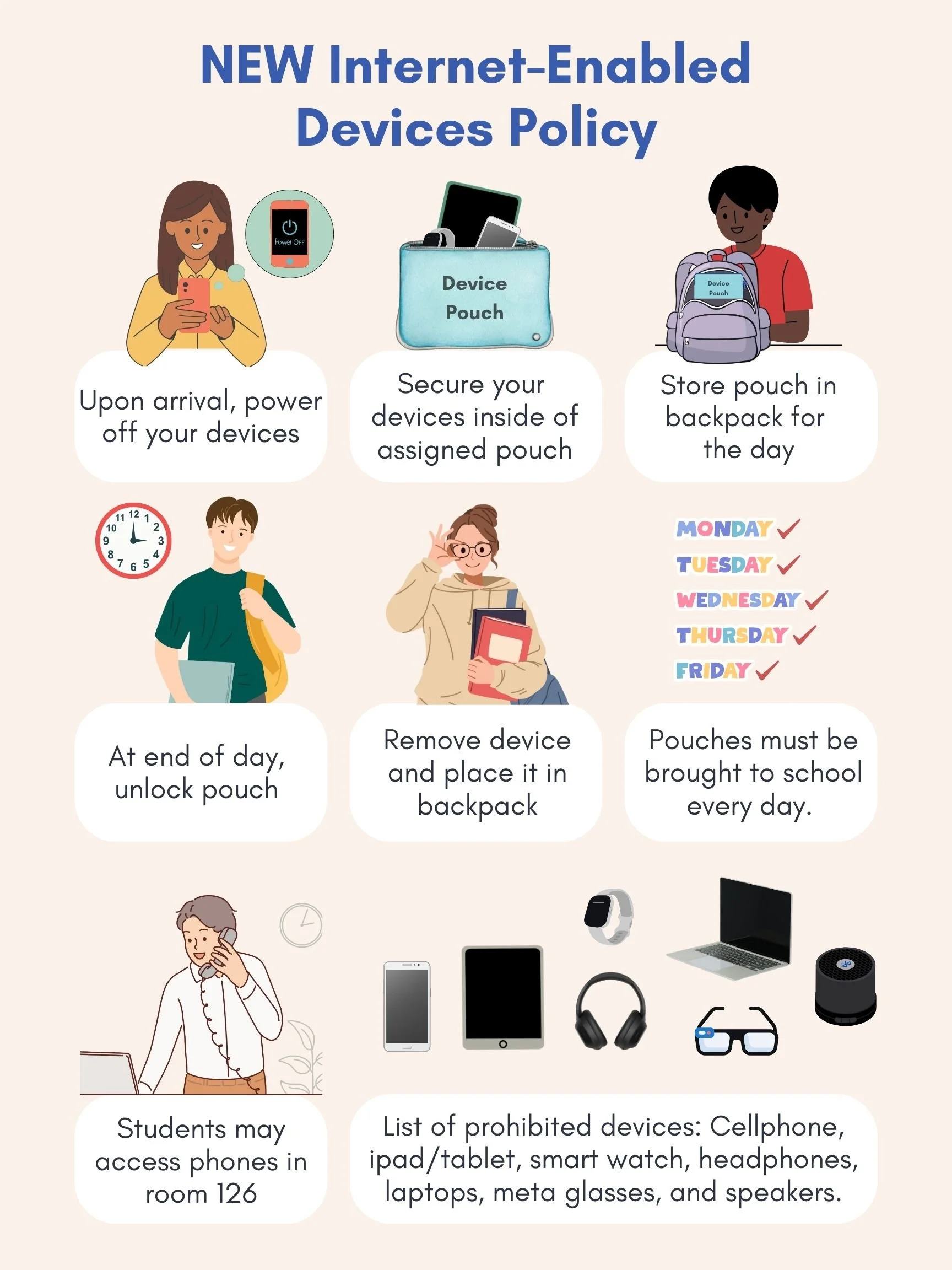 internet enabled device policy