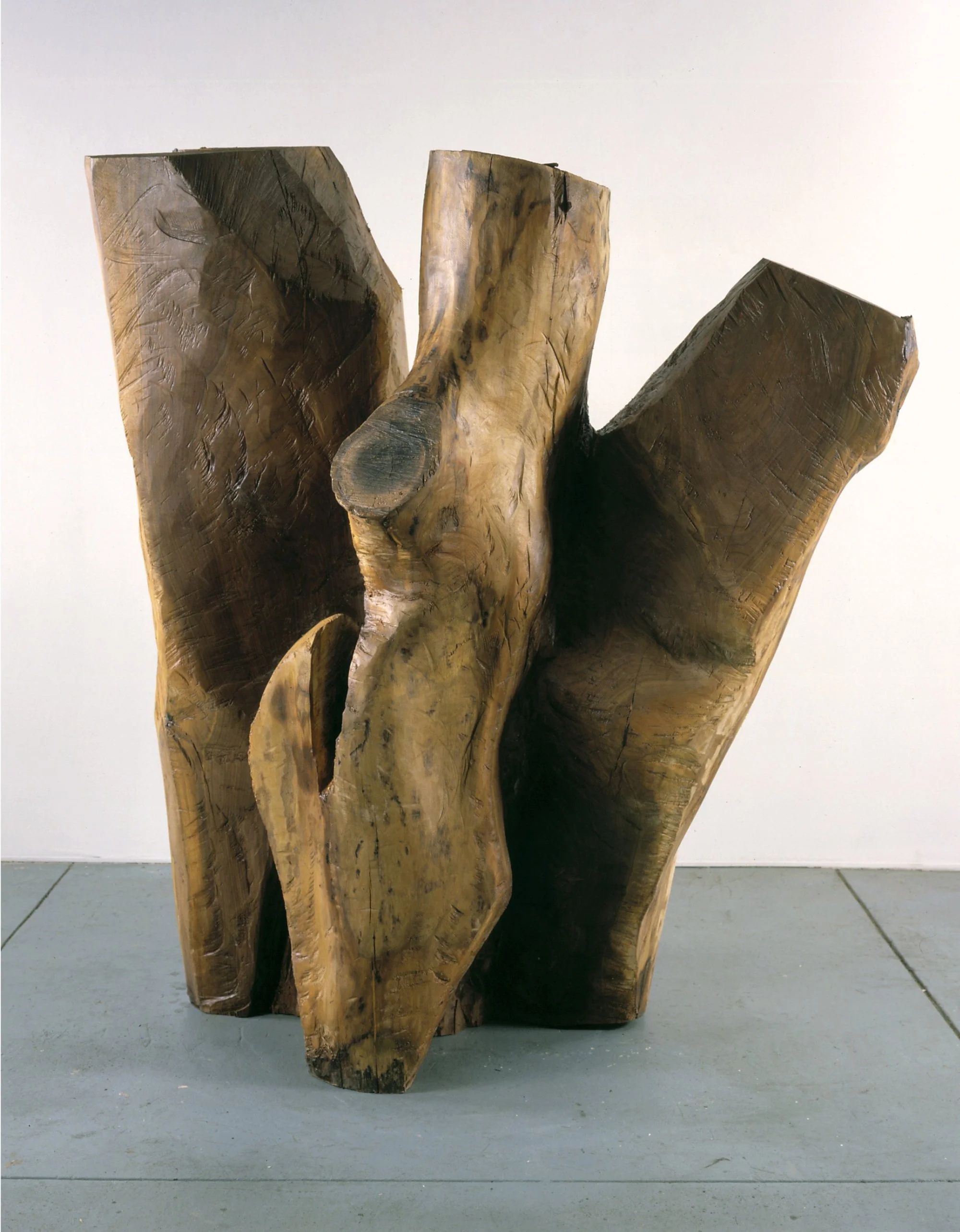 Large Walnut on Three Crutches, 1989