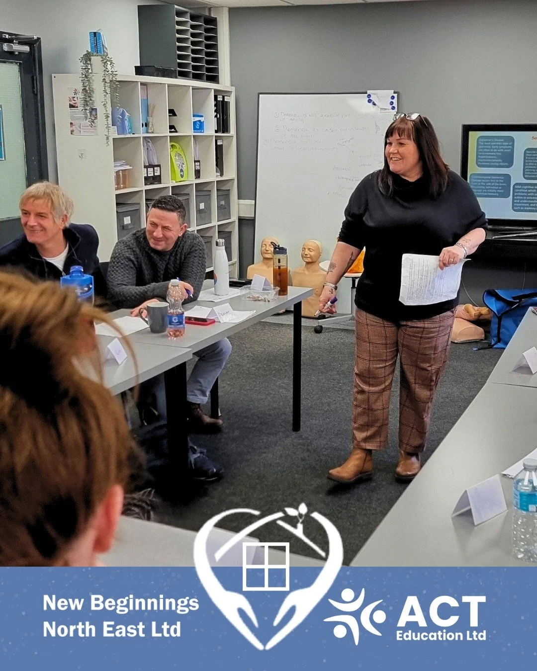 😄🙌Yesterday was definitely one for the books! 🙌😄

As always, the people from @newbeginningsne were amazing to work with and were as interactive as ever. 

If you are interested in the best end-of-life and dementia awareness training available, AC