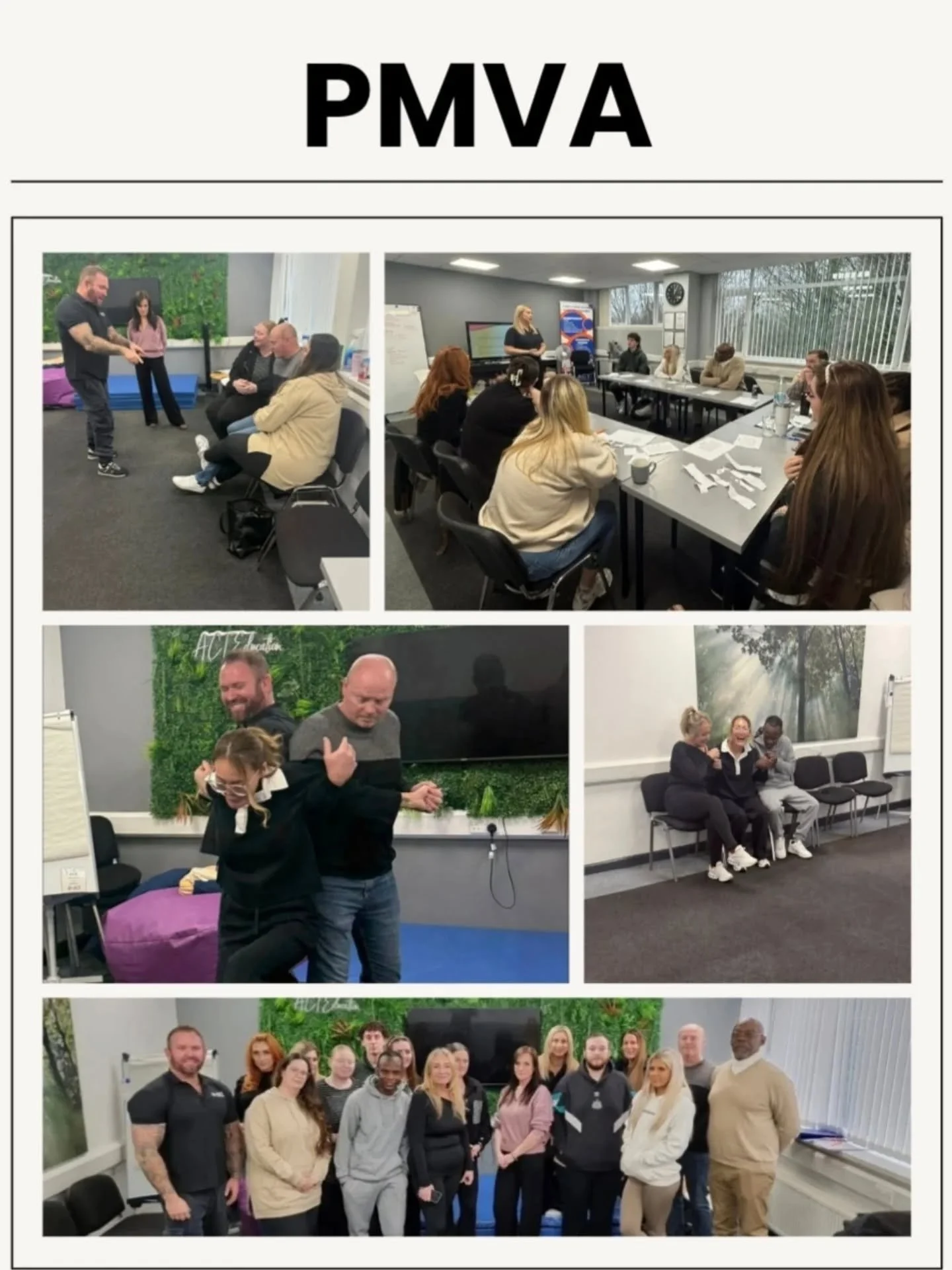 @amygc22 and @neil.wray1  had an absolutely fantastic day delivering our bespoke PMVA package to @bmscareproviders today.

We don&rsquo;t see physical interventions as just techniques &mdash; they&rsquo;re about understanding behaviour, recognising t