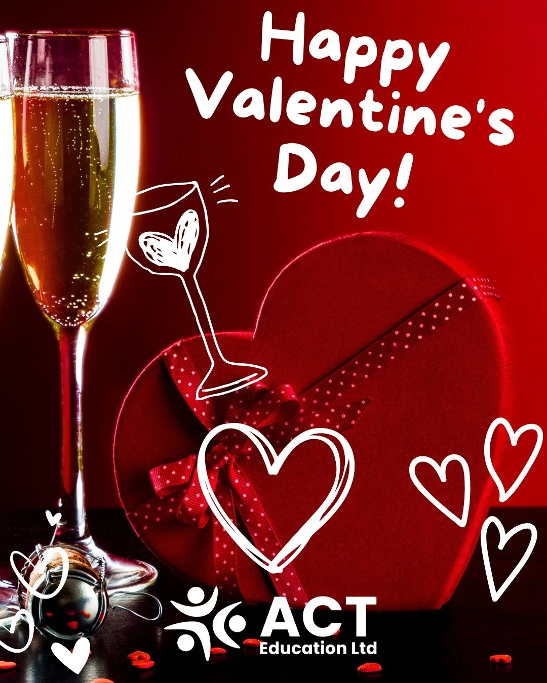 💖😍🌹HAPPY VALENTINE'S DAY!💖😍🌹 From us at ACT Education!

🌹This is the holiday where we take the time to appreciate and think about our partners, making sure they understand how much we care. But if you don't have a partner, show your friends an