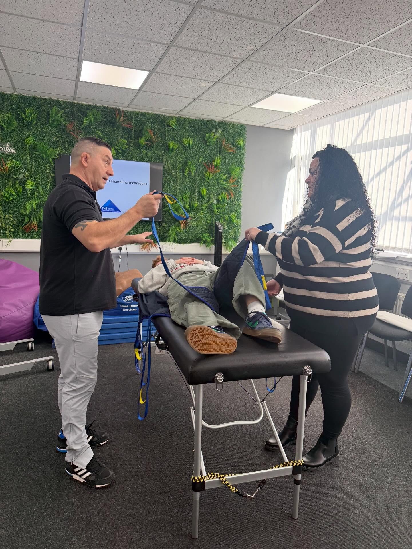 Great day delivering Moving &amp; Handling Training today to @stepsupport! 👏
A huge thank you to our fantastic trainer Paul for leading an engaging and informative session, sharing valuable knowledge and practical techniques to help ensure safer wor