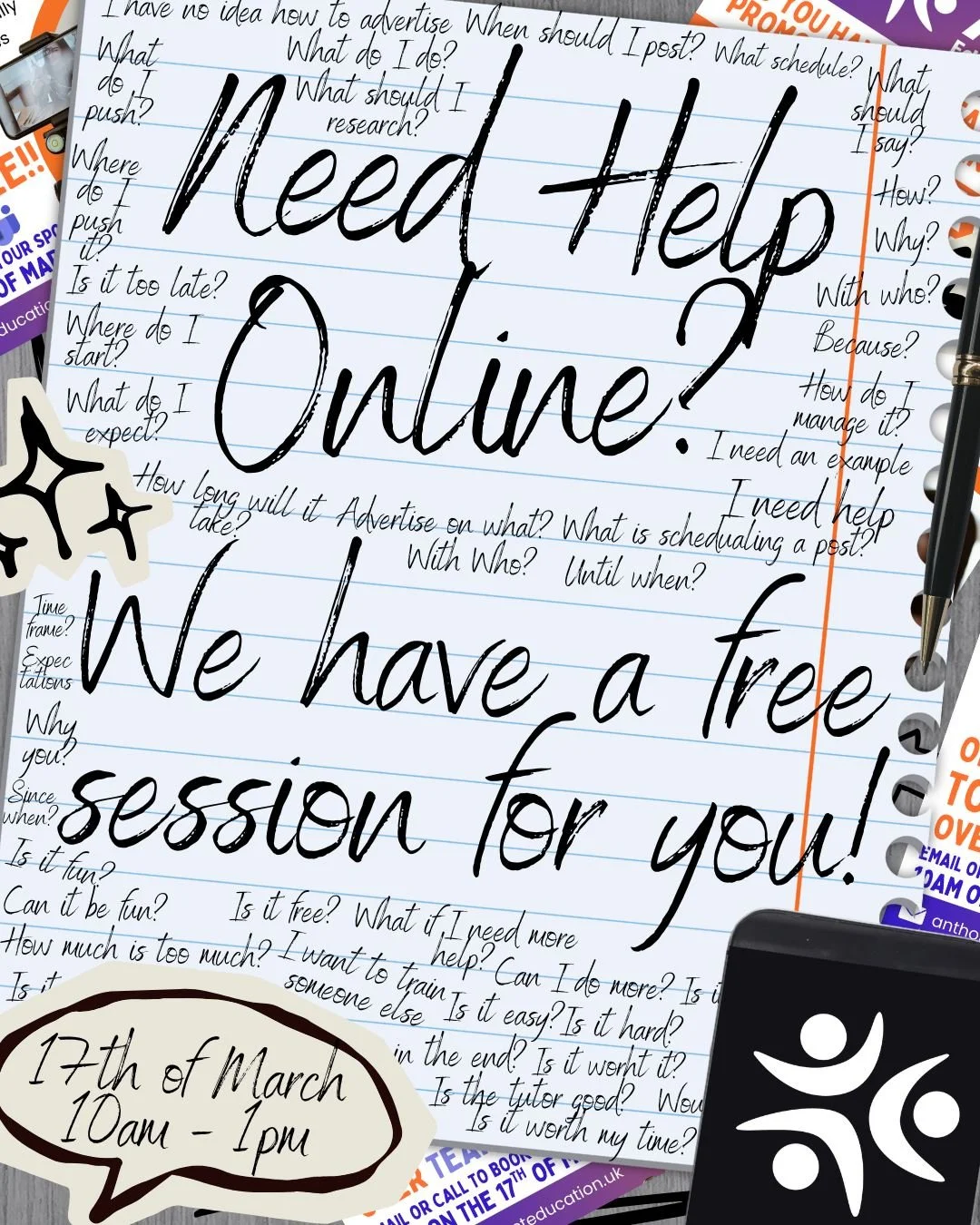 🚨😯📱Just a few days left till our FREE short content session next Tuesday!🚨😯📱

Our content tutor is hosting a free short content session for those of us who have a morning free and wish to learn more about posting, creating content and simple st