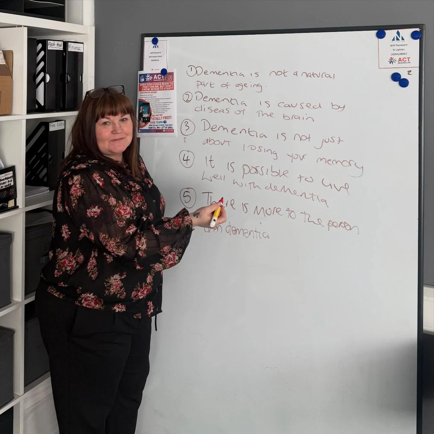 Today&rsquo;s dementia training session delivered by Leanne was incredibly insightful and impactful 💡✨ The session was not only informative, but deeply thought-provoking, offering a greater understanding of the lived experiences of individuals affec