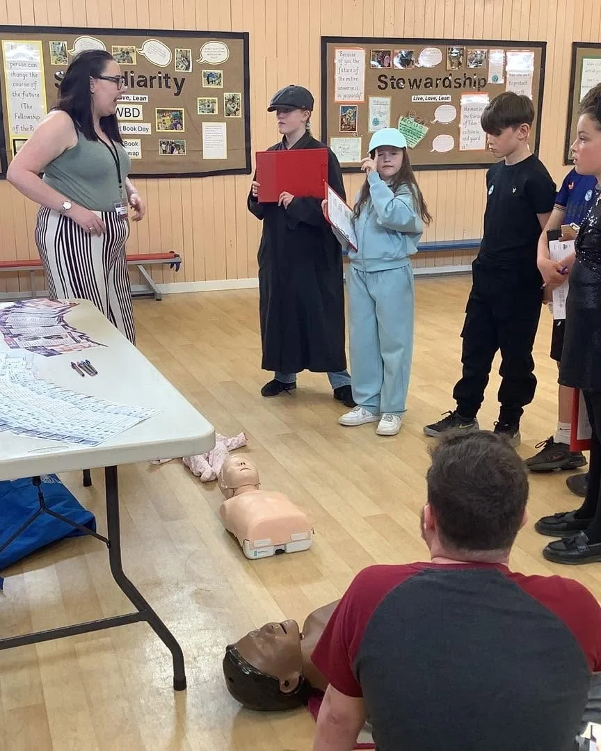 😅👏And that's St. Agnes' Catholic Primary School in Crawcrook covered!😅👏

Every student we met was great and, honestly, surprised us with their pre-existing knowledge. We managed to cover CPR, choking, and even the recovery position. All critical 