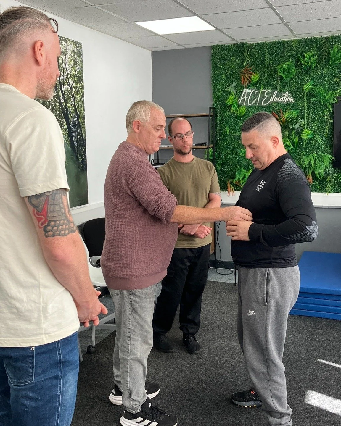 🙌 No lazy day for us! We hosted a bespoke PMVA session with Intelligent Care, focusing on person-centred care. 💡 

💕Ditch basic training and upgrade your skills with our custom-tailored approach. 💕

ACT NOW and make a difference! 📧 info@acteduca
