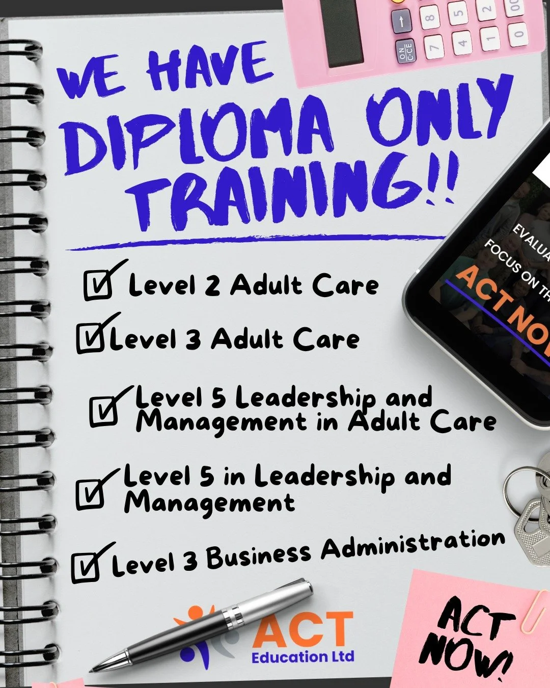 Ready to take your career to the next level? 

🚀 No eligibility criteria, flexible schedules, and easy payments. Plus, enhance your career prospects and increase your earning potential with our widely recognised courses. 

What are you waiting for? 