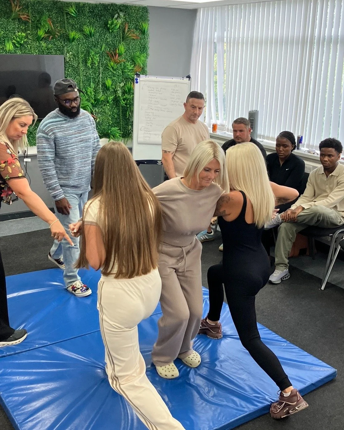 🌞️ Big thanks to everyone from @bmscareproviders for attending our bespoke PMVA training session! ☀️ 

We covered essential skills for a safe environment and demoed the supine method on request from an attending manager. 

Contact us for tailored tr