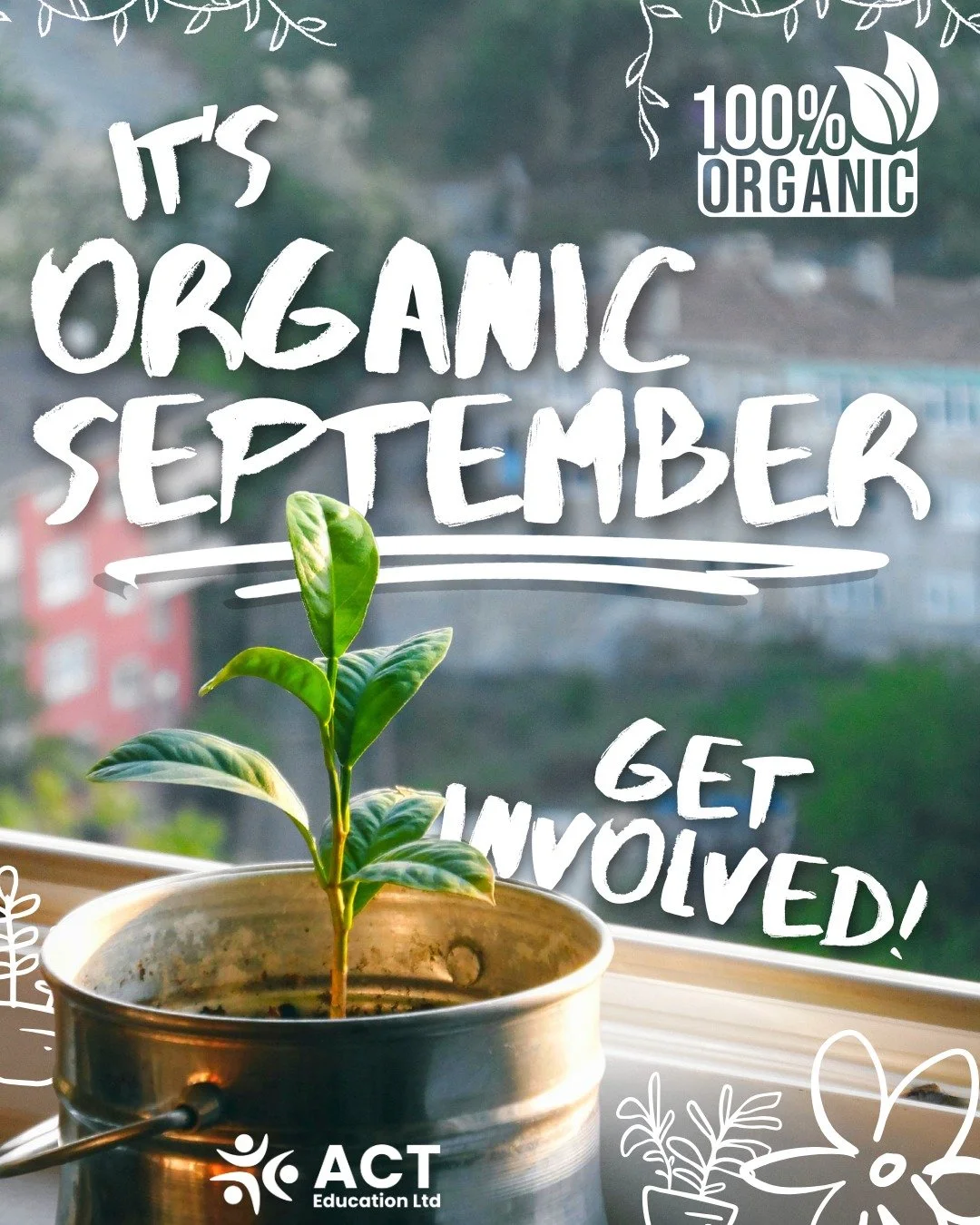 🌱️ Celebrate Organic September🌱

Make a difference with simple swaps, support local shops, and look for certified organic labels. 

Try something organic today!

#organicseptember #organic #OrganicFood #ACTEducation