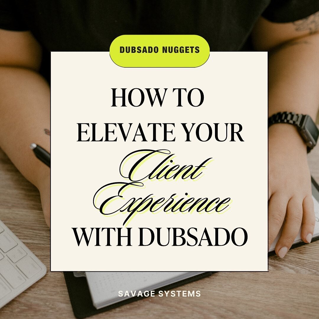 ⚡Dubsado Nuggets ⚡
Completion Messages is a part of your client experience

This is a small little feature that I see a lot of clients don't use. Completion messages can help decrease the amount of emails that you recieve. Like emails that say, did y