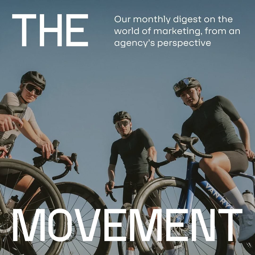 We released edition no.001 of &lsquo;The Movement&rsquo; on Friday - our monthly digest on the world of Marketing (and other things that caught our attention) from an agency perspective.
Take a look at a couple of highlights from the inaugural editio