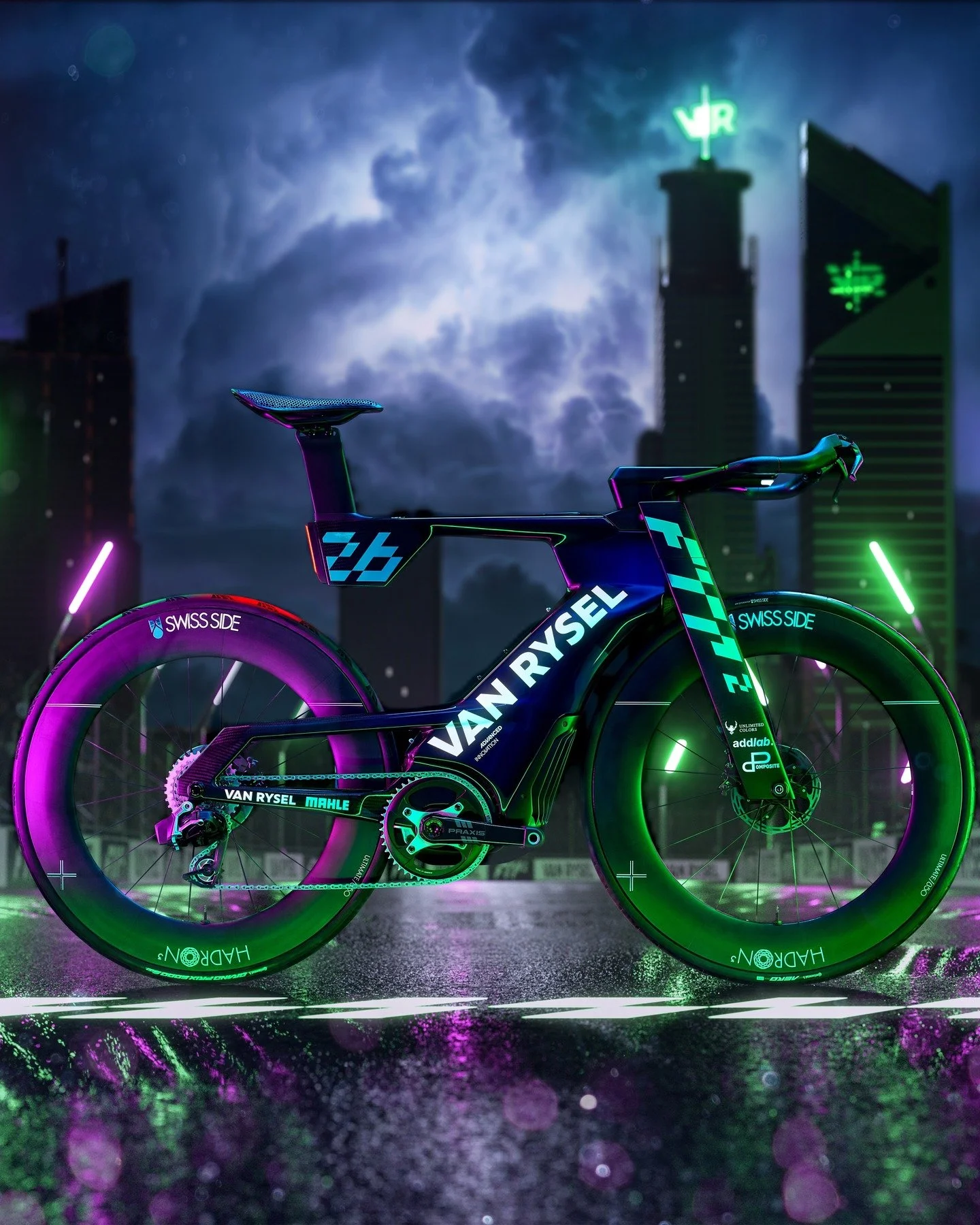Some products push the boundaries, some break them. Today, @van_rysel unveiled the FTP^2, a bike that is unlike anything the cycling world has seen before. 

The FTP^2 is a concept bike, not destined for sale; instead, it&rsquo;s designed to explore 
