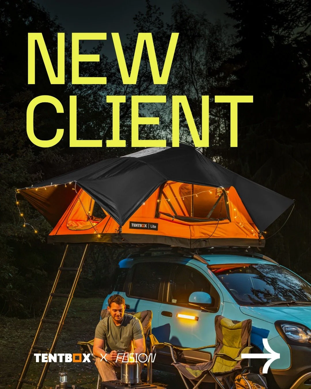 We're delighted to welcome @TentBox to the Fusion client roster 🎉

Having already done an overnighter, with the team, in the British countryside to bring in springtime, we cannot wait to get the awesome product range in the hands of UK media.

Who n