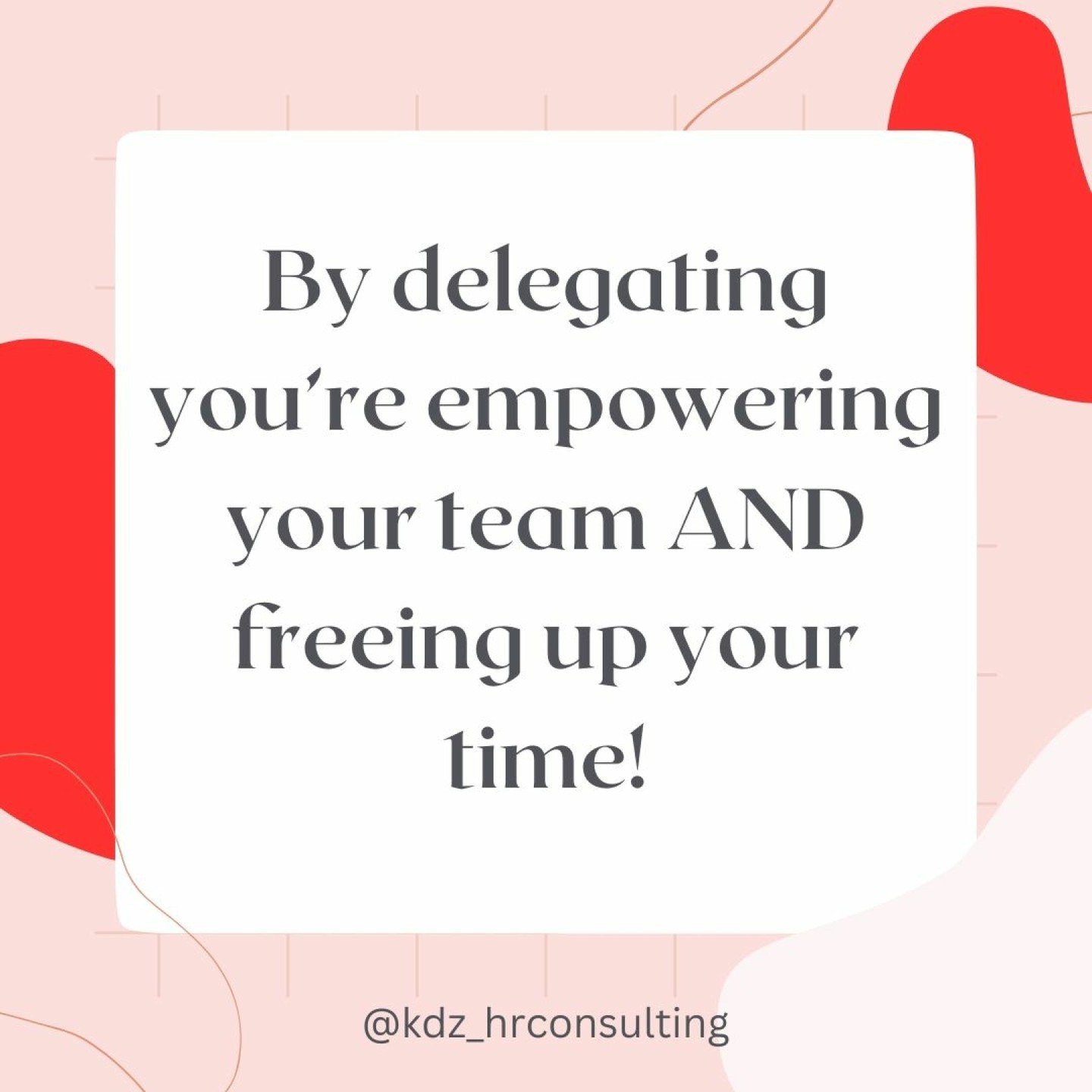 🌟 Empowering your team and delegating effectively is crucial for leaders and team members alike! 

Delegating tasks allows for scalability and adaptability, while distributing workload evenly. Trust your team to take ownership and make decisions&mda