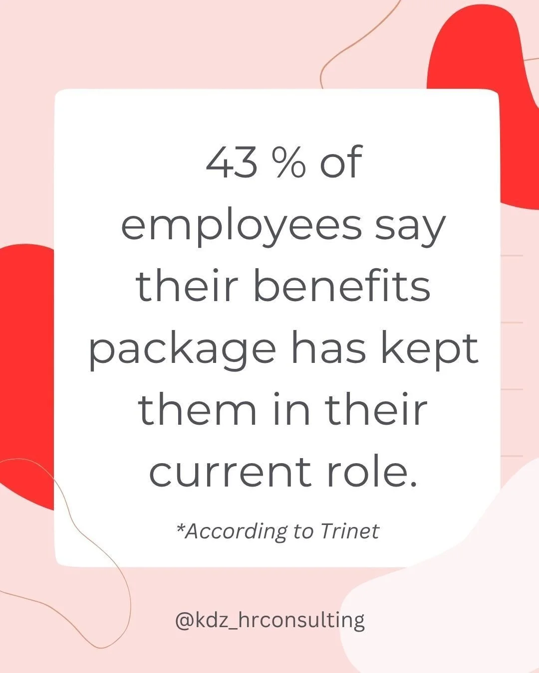 Want to boost your bottom line? Start with your benefits.

Offering employee benefits isn&rsquo;t just about being a &ldquo;nice&rdquo; employer &mdash; it&rsquo;s a smart business move.

🧾 Replacing an employee can cost 30% to 150% of their salary.