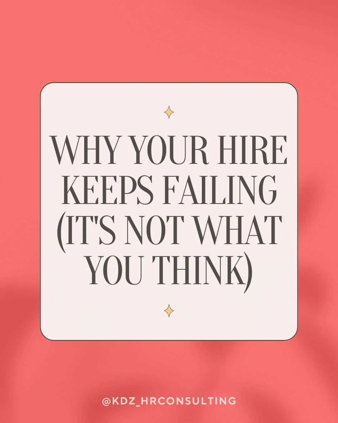 Save this one, you'll definitely want it the next time you're about to blame a hire. 

Most founders get to Layer 1 eventually but almost none of them get to Layer 2.

Swipe through &mdash; then drop CLARITY in the comments if you want to talk throug