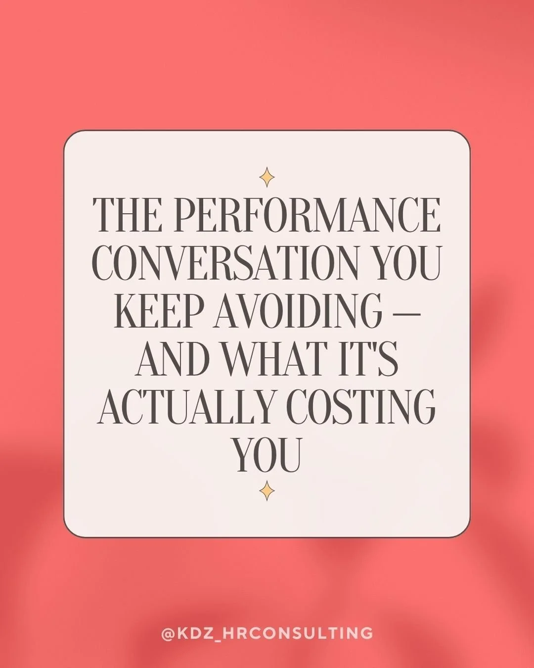 Save this &mdash; especially if there's someone on your team you've been avoiding. ❤️

The avoidance loop is real. And most leaders get stuck in it at some point &mdash; including me.

Swipe through the 3 stages. Then drop CLARITY in the comments if 