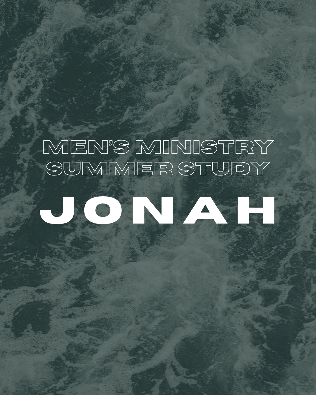 Men's Ministry Summer Study 