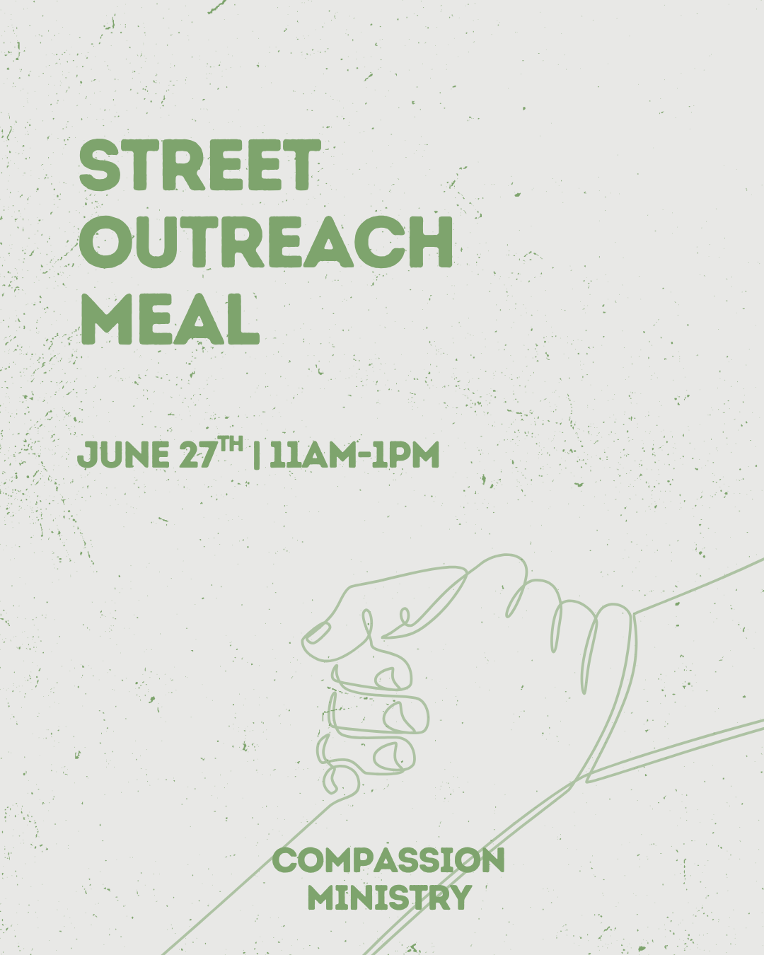 Street Outreach Meal