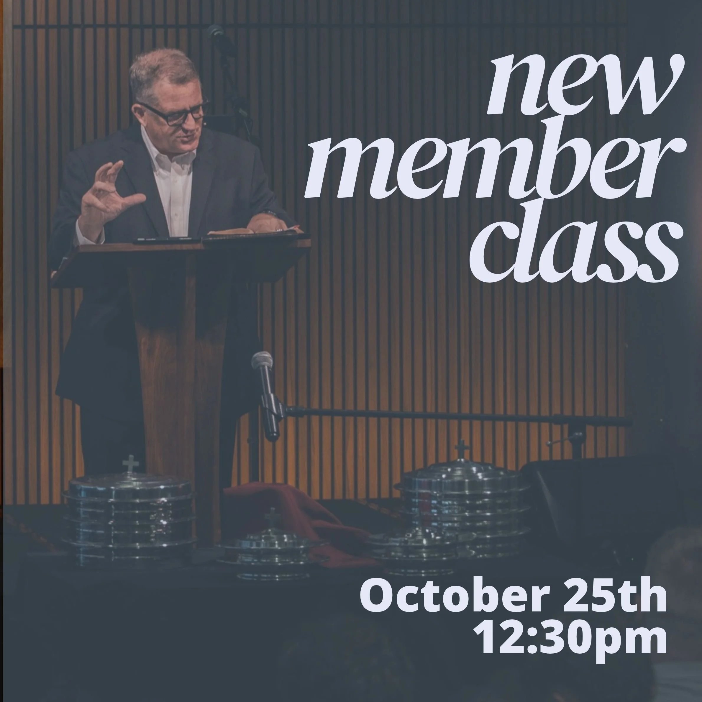 New Member Class