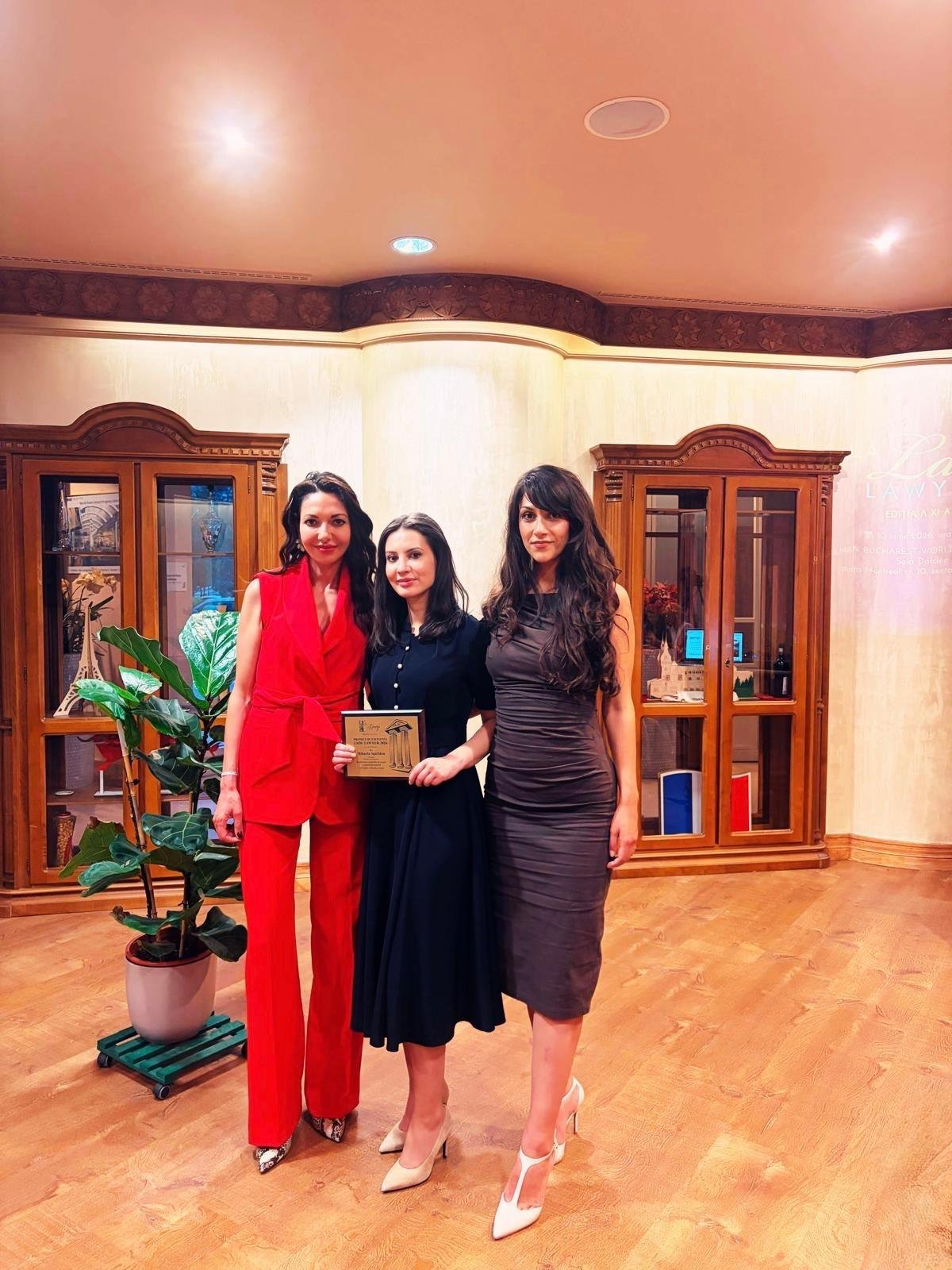 Mihaela Spiridon receives the Lady Lawyer 2026 Award in the Real Estate, Urbanism &amp; Construction category