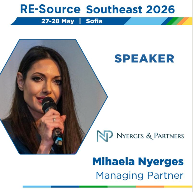 Mihaela Nyerges - Speaker at RE-Source Southeast Europe 2026 in Sofia 