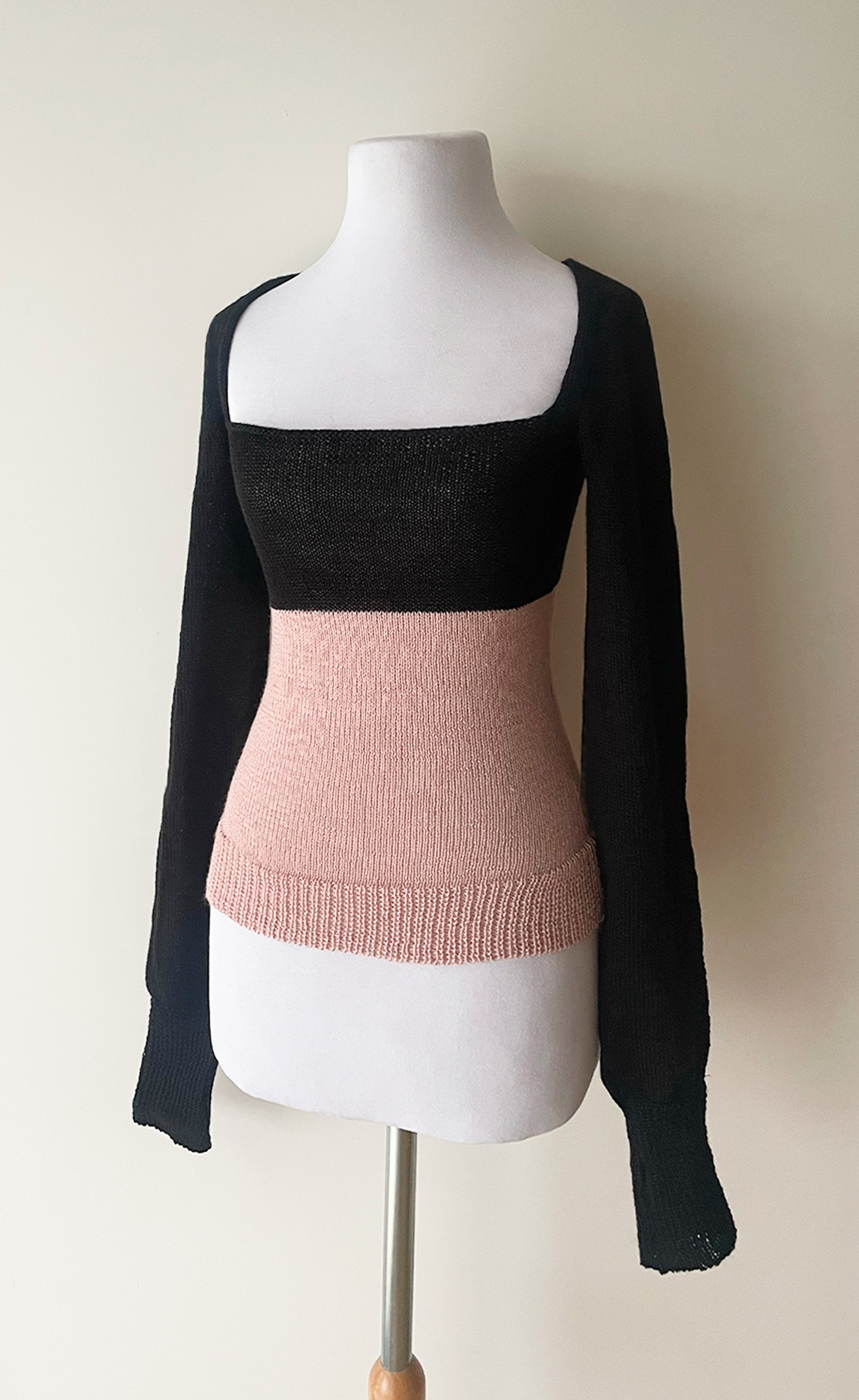 Margaux — Black & Pink