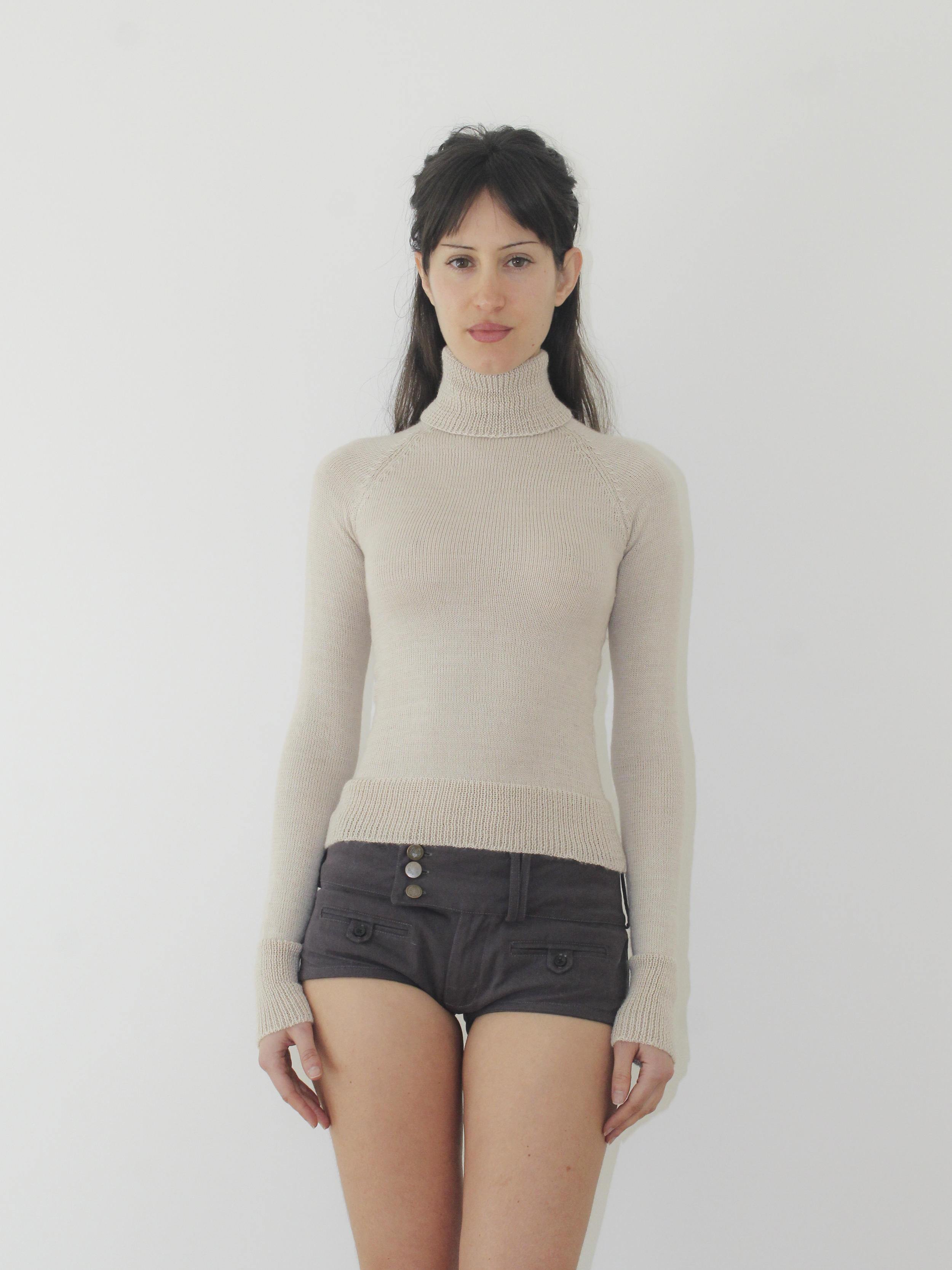 Eve Jobs Turtleneck — Beige