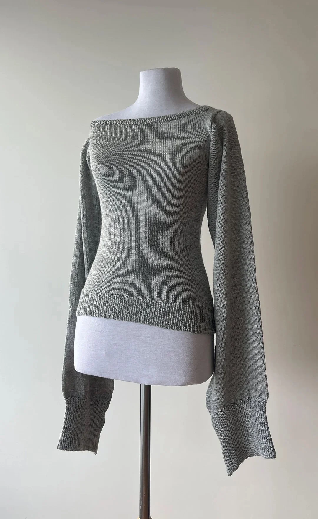 Second Skin Top — Grey