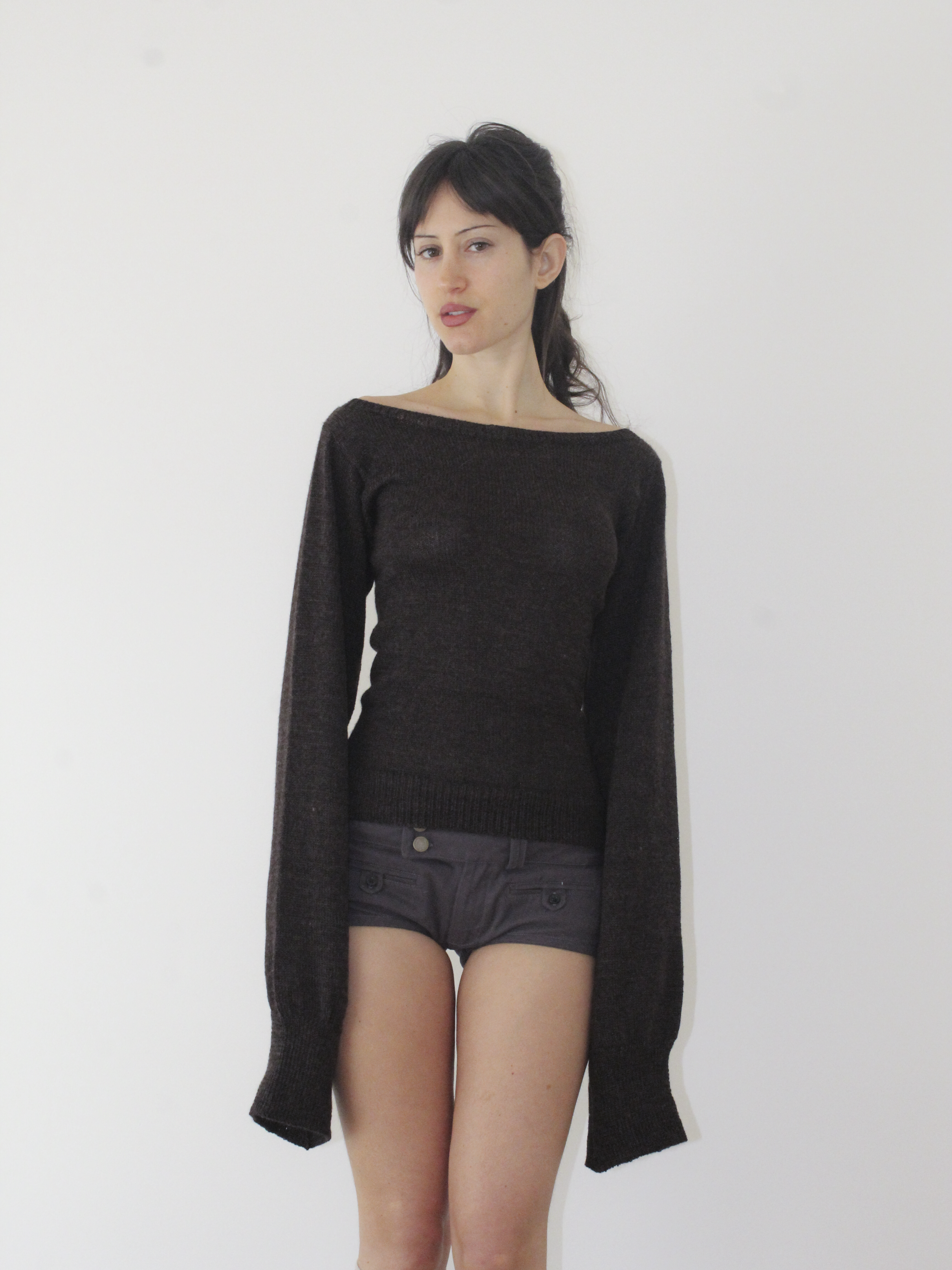 Second Skin Top — Dark Brown