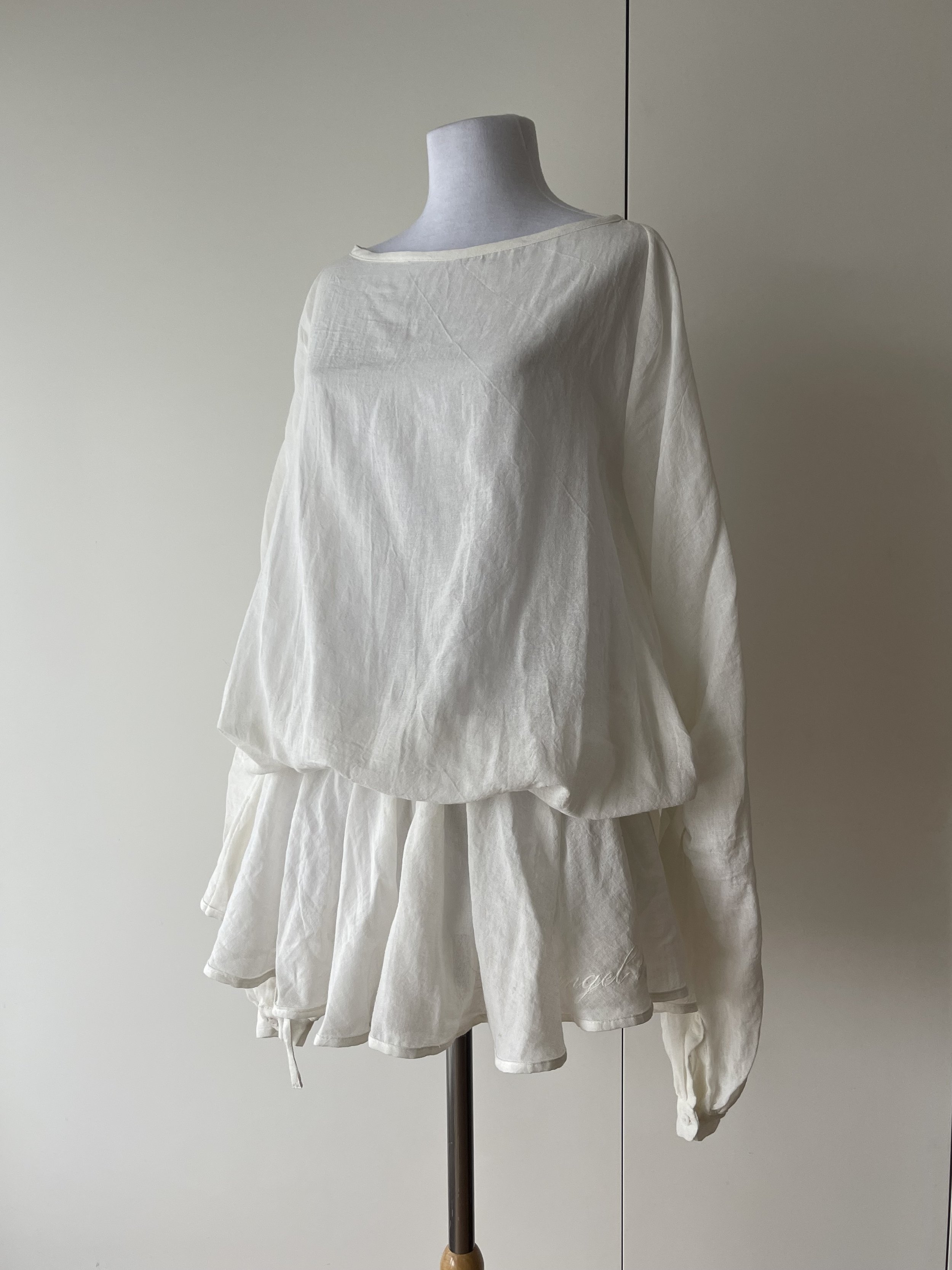 Angel Mini-Dress — White