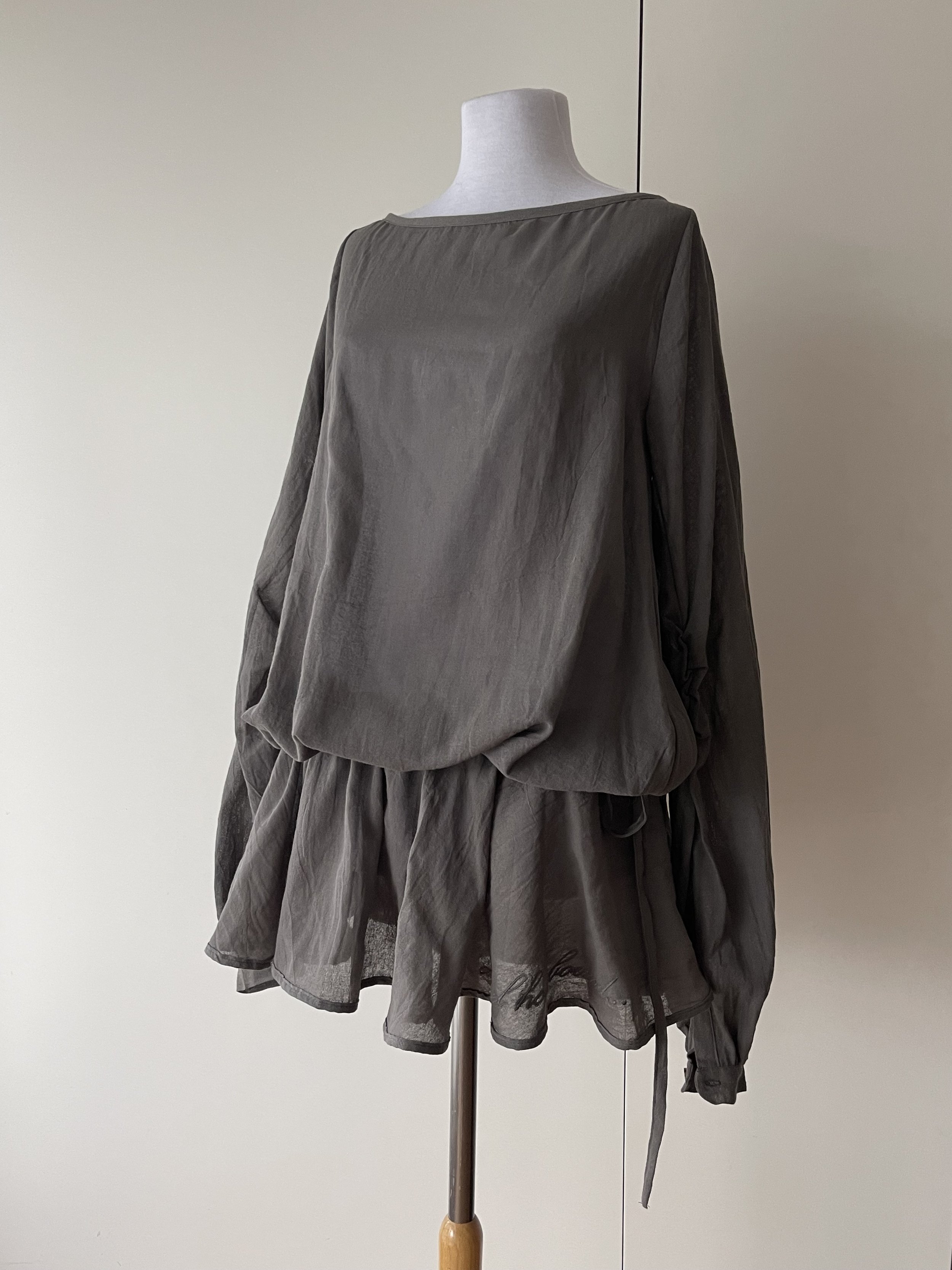 Angel Mini-Dress — Grey