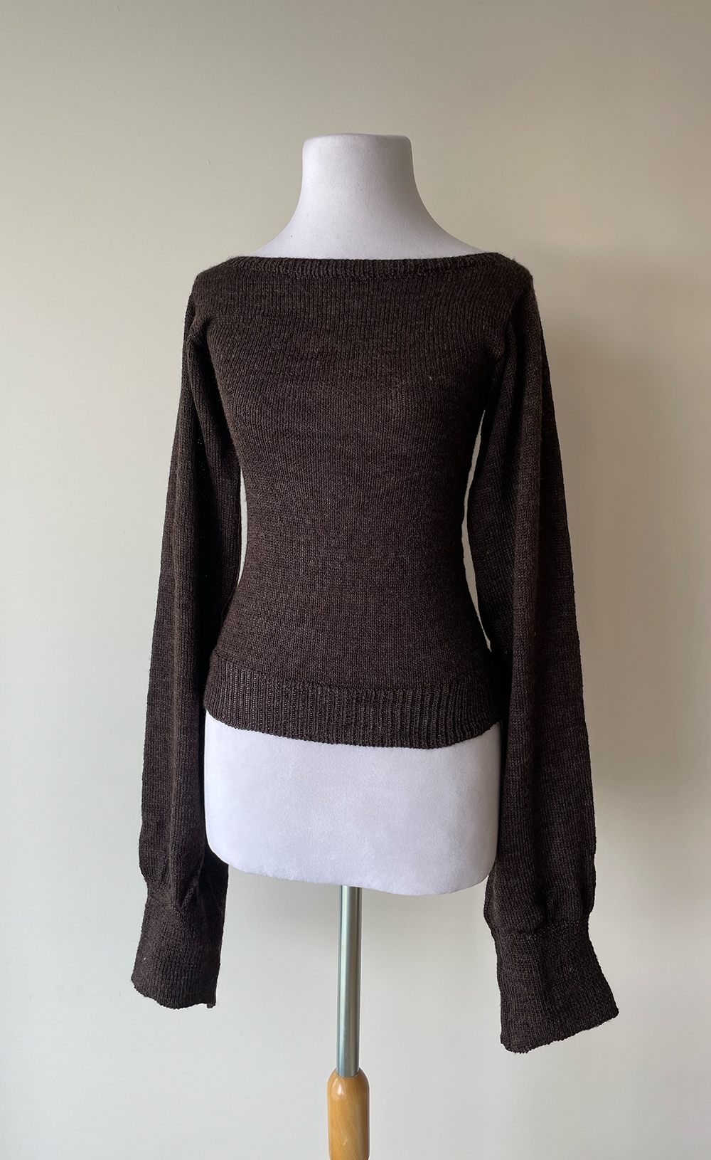 Second Skin Top — Dark Brown