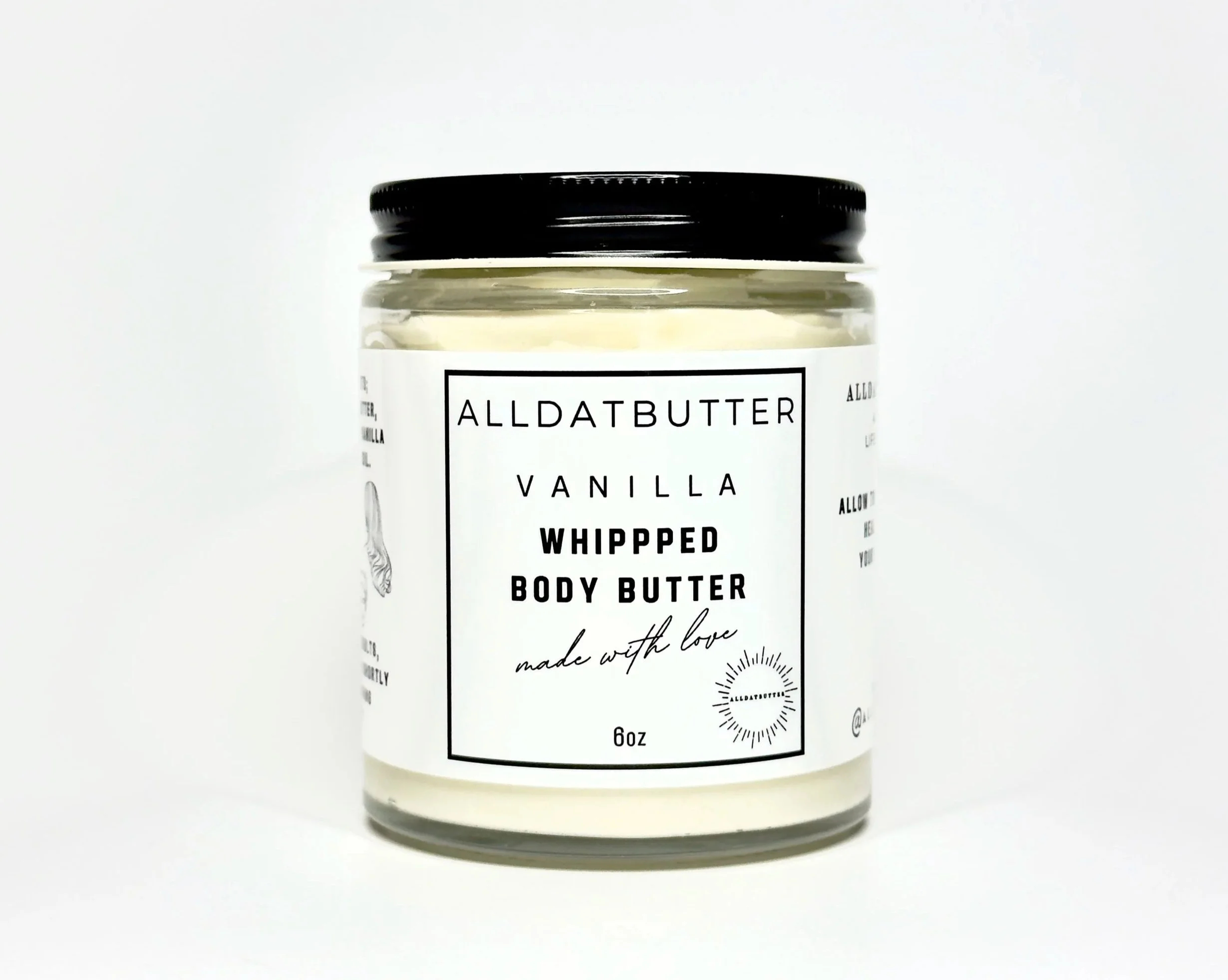 Vanilla Whipped Body Butter – 6 oz