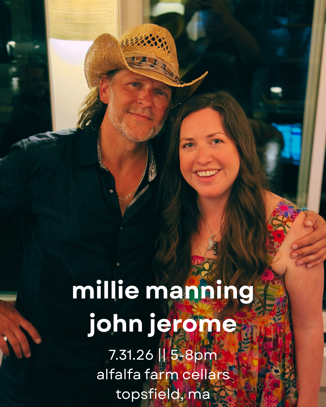 Millie Manning & John Jerome @ Alfalfa Farm Cellars