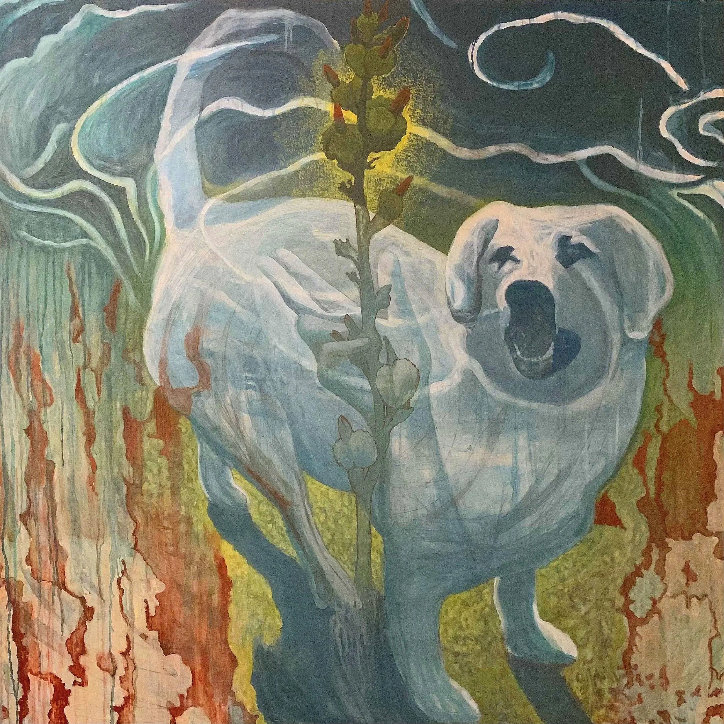 "Salvation", oil on panel, 48" x 48" 2002