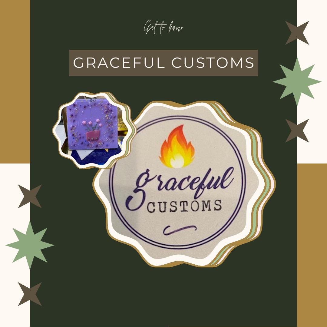 Vendor Spotlight for our upcoming Mother&rsquo;s Day Market on May 11th!

~Graceful Customs~

Glass is a fascinating medium. After being introduced to glass by a well- known glass artist, we started an art studio in Gilroy in 2009 where glass bead ma
