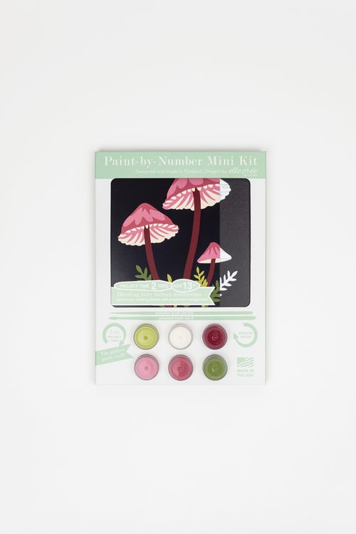 Succulent Stems  Mini Paint-by-Number Kit for Adults — Elle Crée (she  creates)